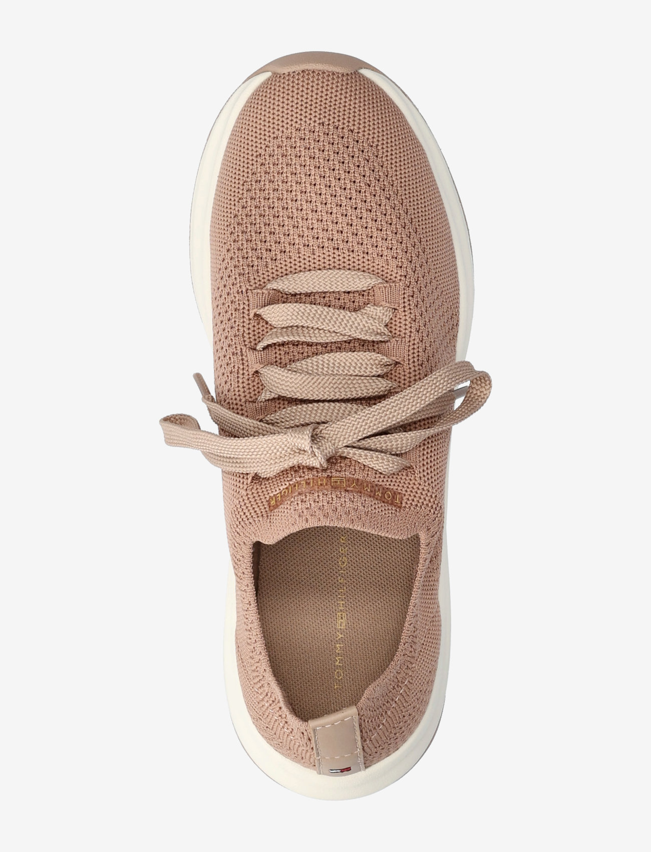 Tommy Hilfiger - TH KNIT RUNNER - lave sneakers - claystone - 3