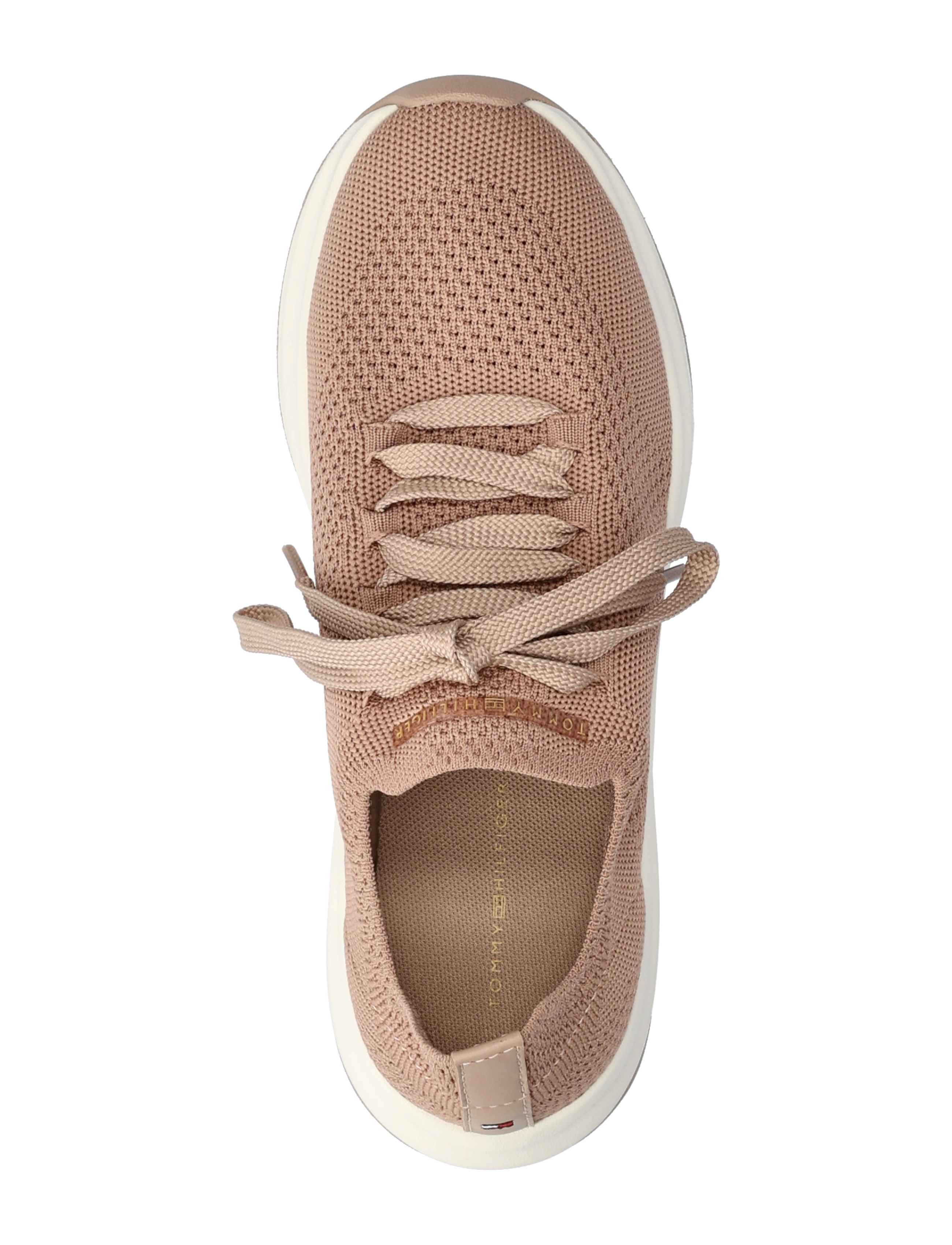 Tommy Hilfiger - TH KNIT RUNNER - låga sneakers - claystone - 3