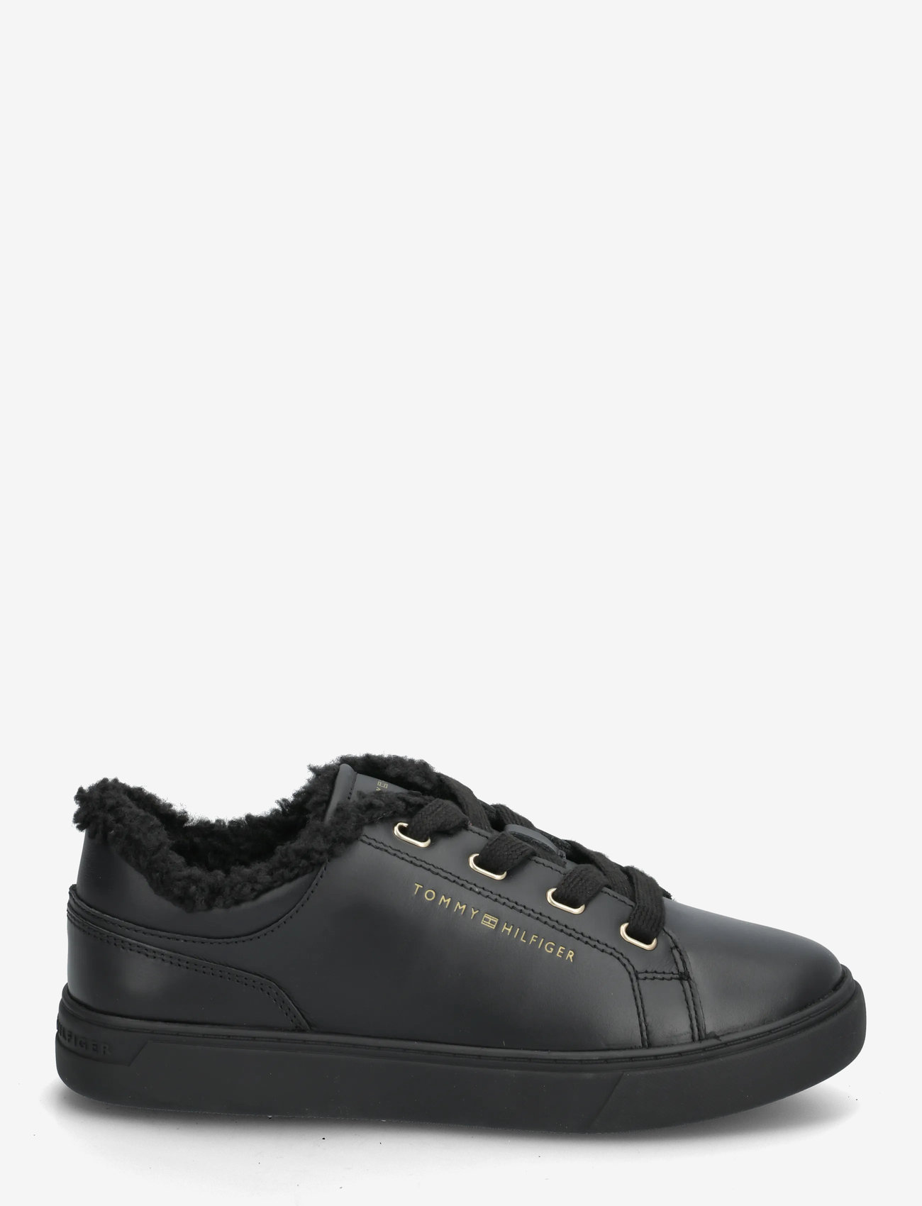 Tommy Hilfiger - CASUAL CUPSOLE SNEAKER WL - madala säärega tossud - black - 1