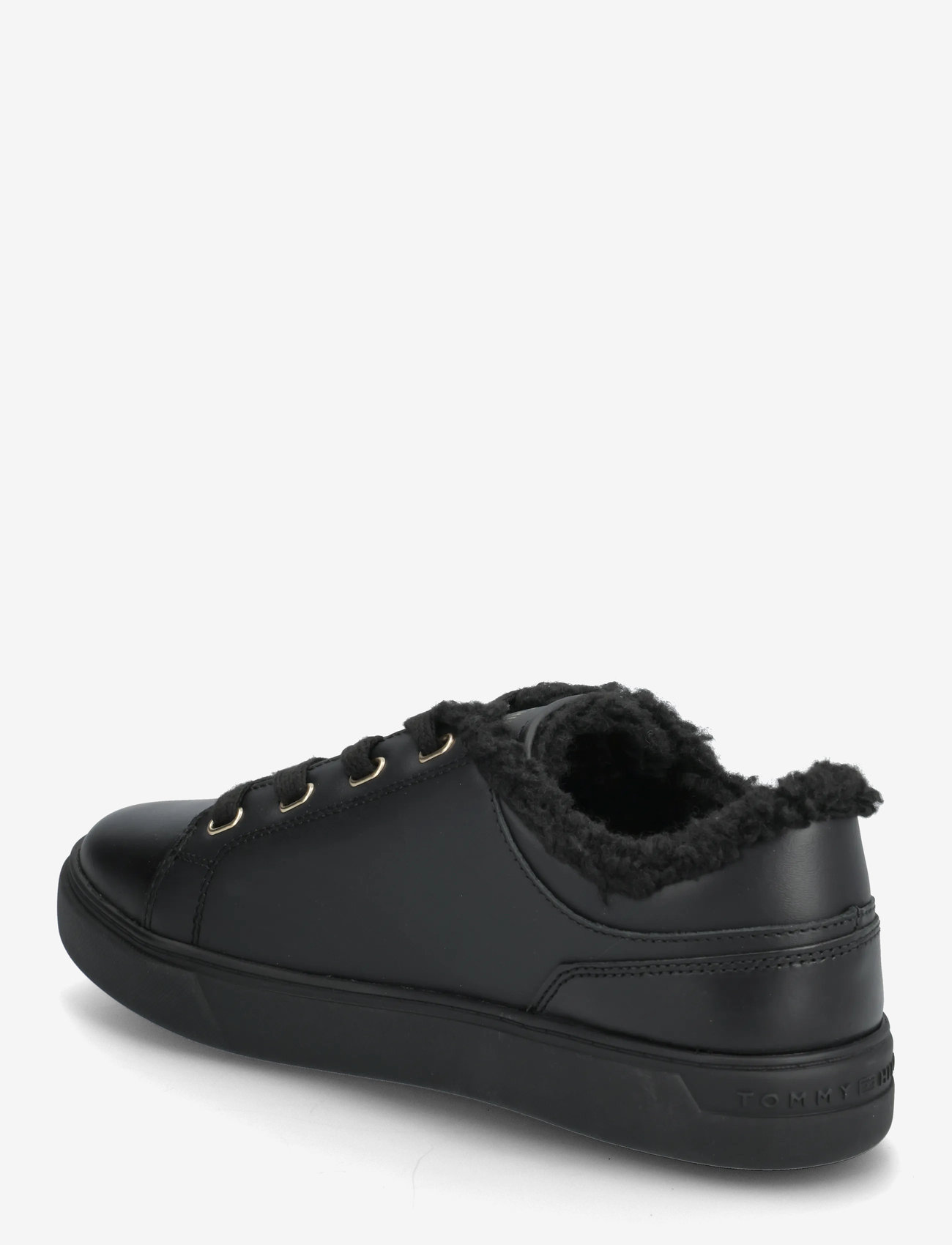 Tommy Hilfiger - CASUAL CUPSOLE SNEAKER WL - madala säärega tossud - black - 2