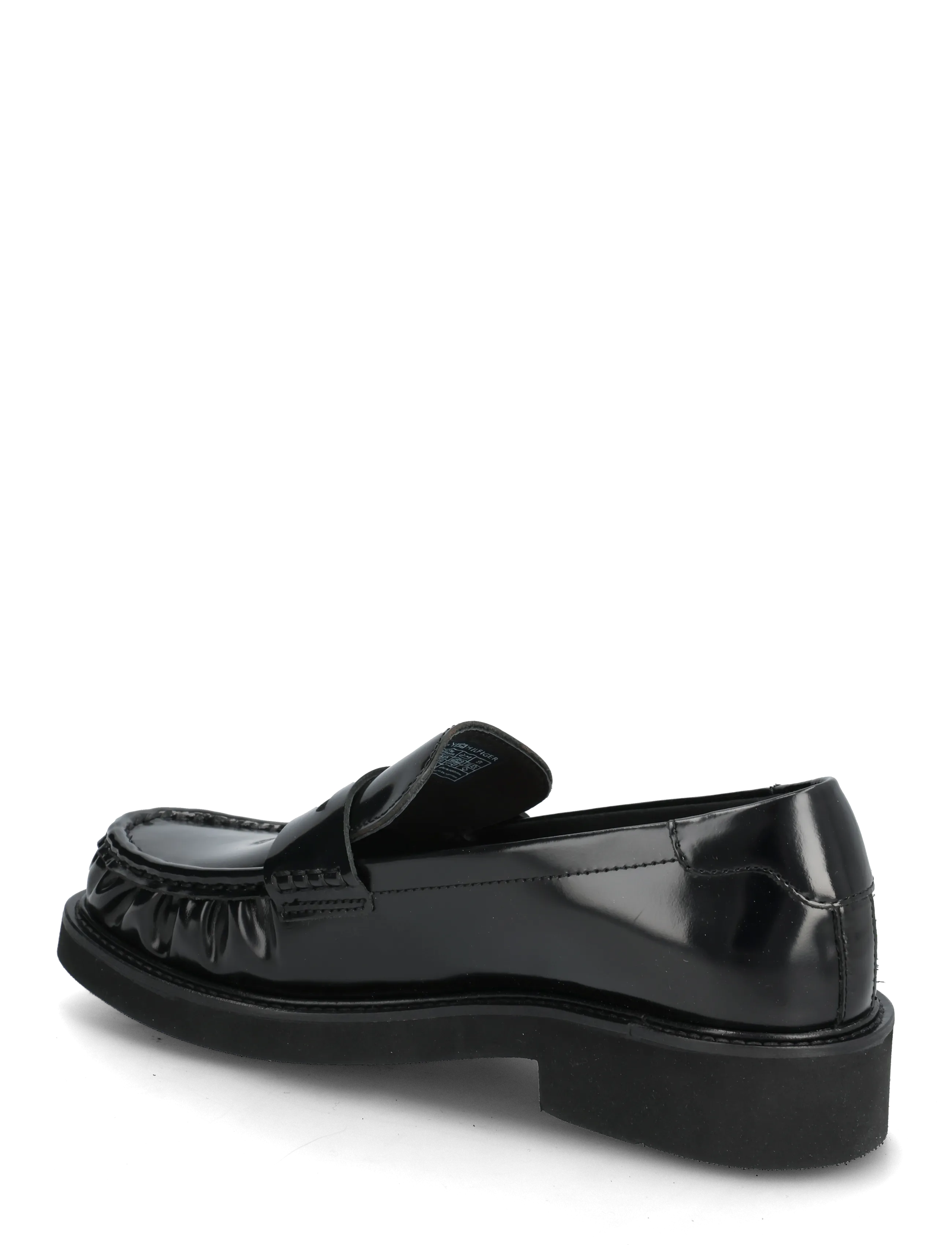 Tommy Hilfiger - TH SQUARE TOE ABRASIVATO LOAFER - fashion trends - black - 2
