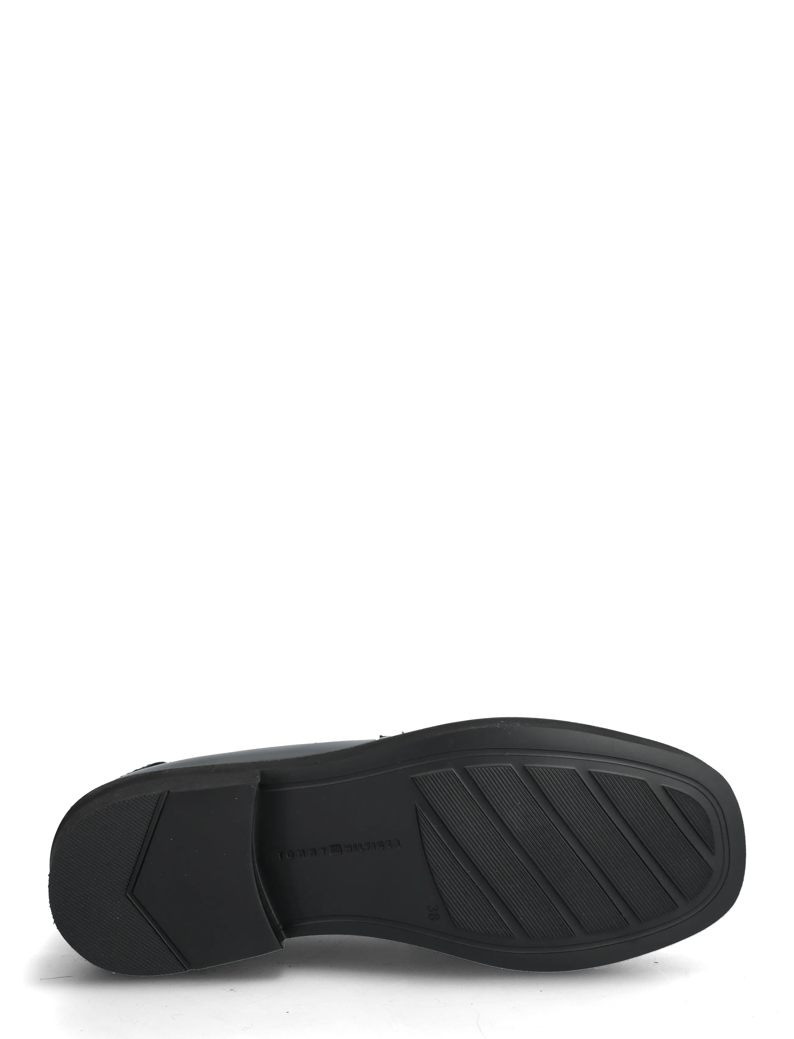 Tommy Hilfiger - TH SQUARE TOE ABRASIVATO LOAFER - fashion trends - black - 4