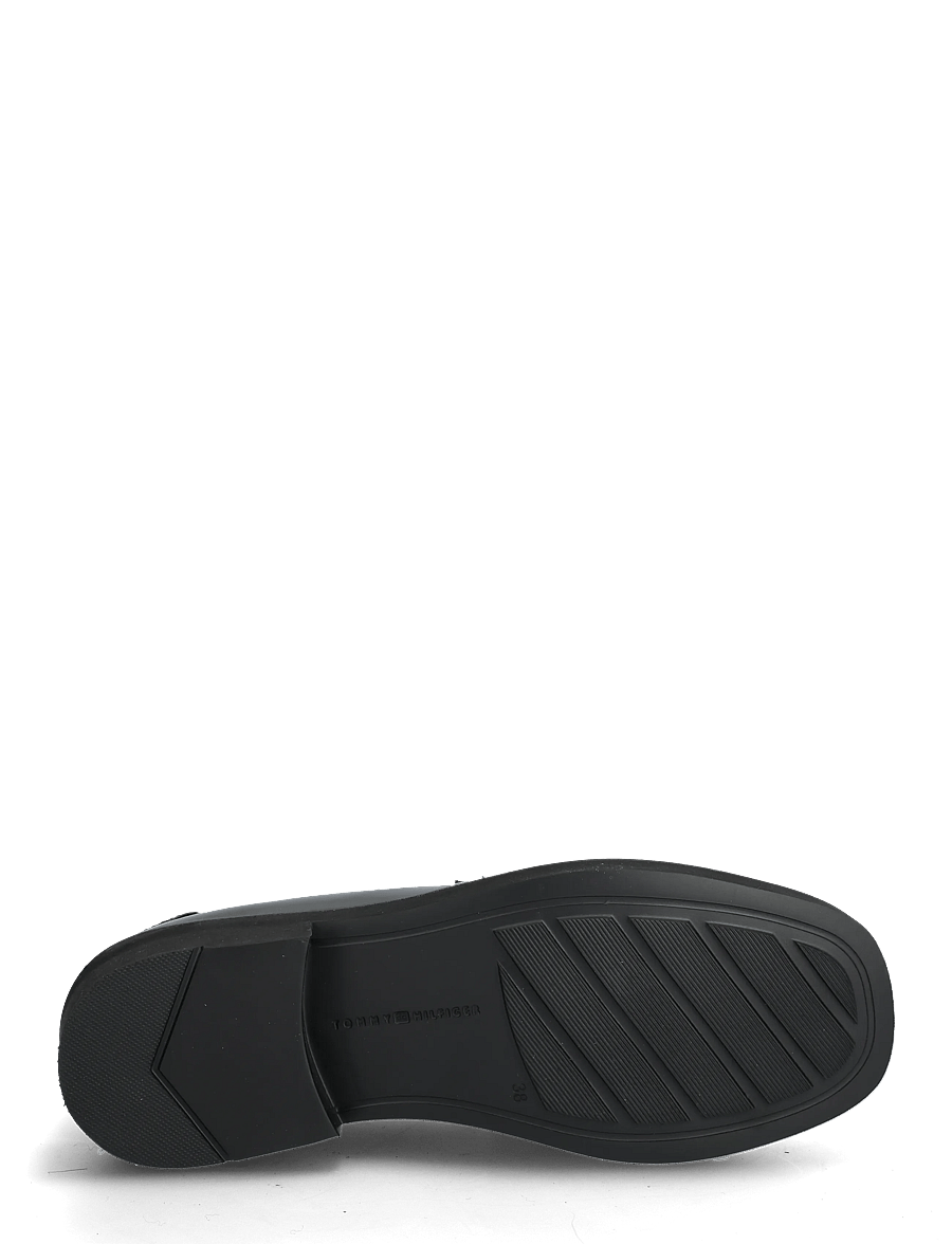 Tommy Hilfiger - TH SQUARE TOE ABRASIVATO LOAFER - modetrends - black - 4