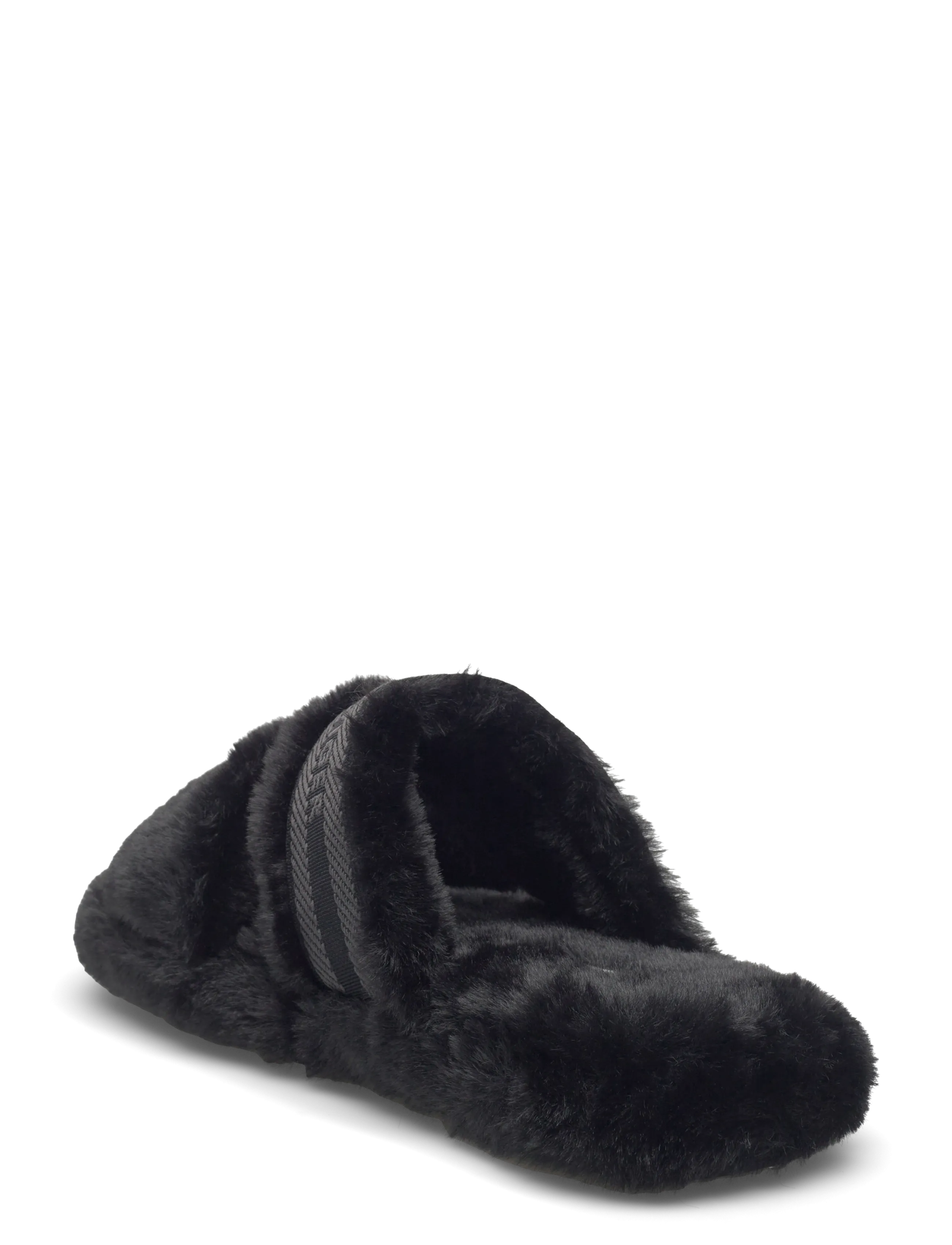 Tommy Hilfiger - HILFIGER FUR SLIPPER - hausschuhe - black - 2