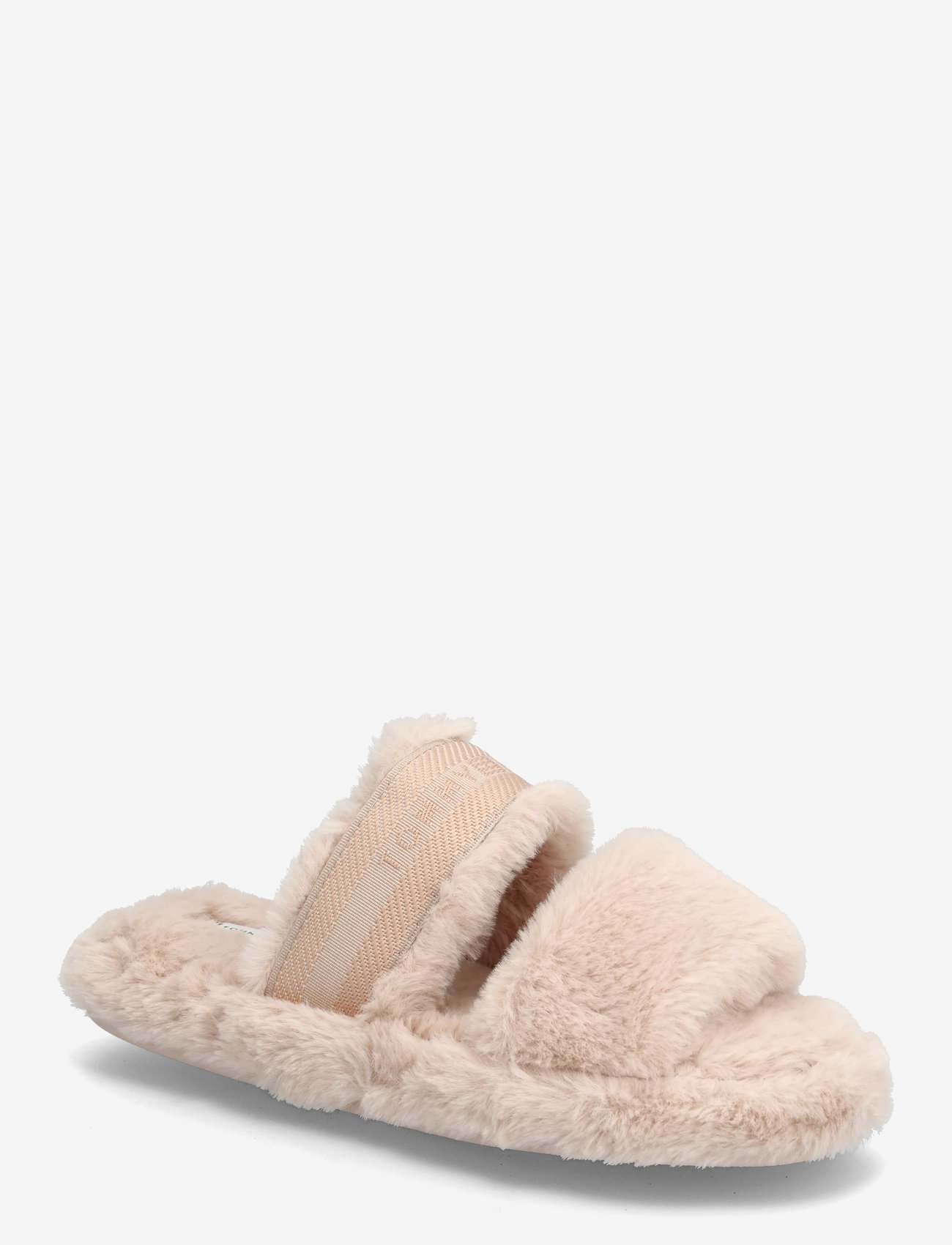 Tommy Hilfiger - HILFIGER FUR SLIPPER - everyday style - misty blush - 0