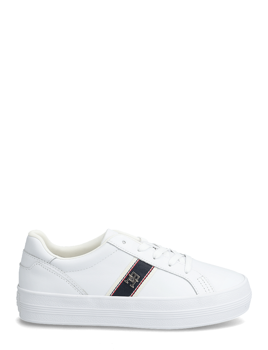 Tommy Hilfiger - VULC WEBBING SNEAKER - white - 1