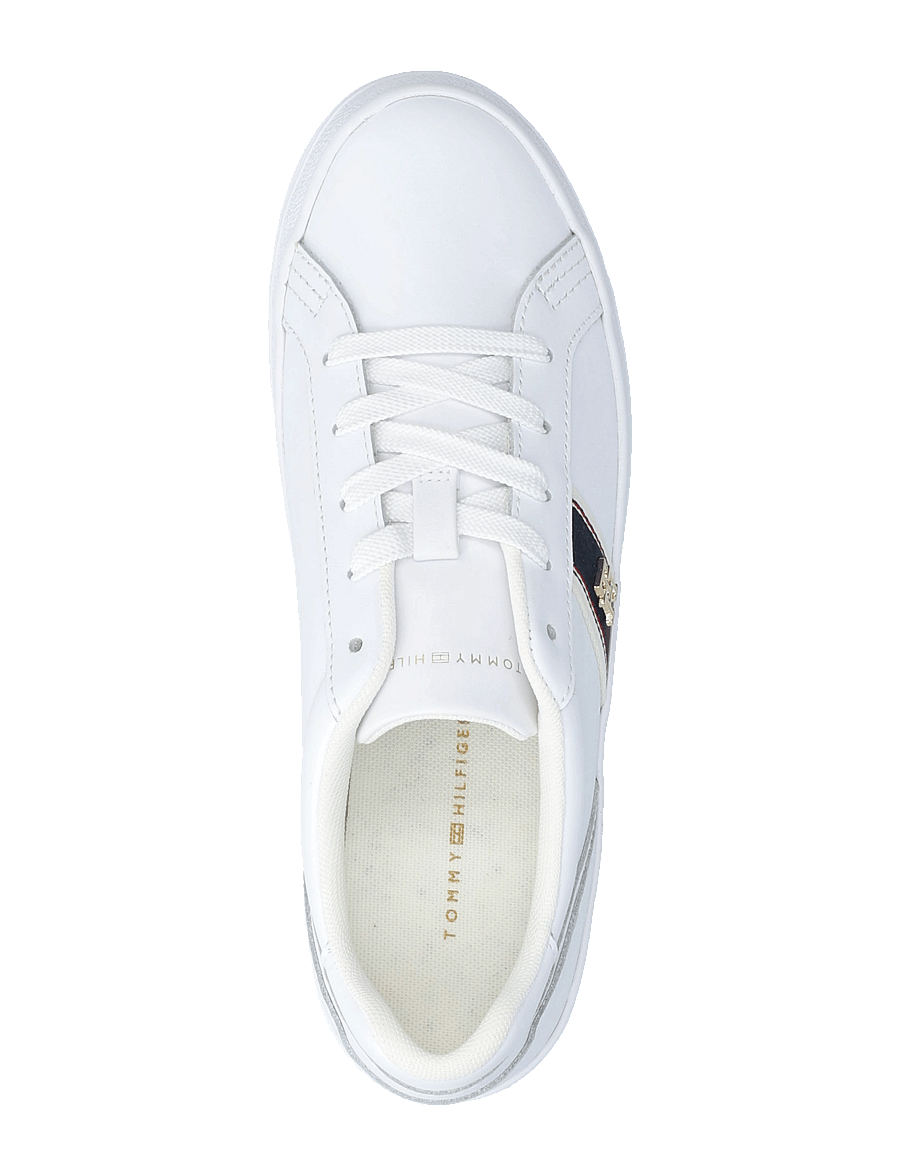 Tommy Hilfiger - VULC WEBBING SNEAKER - white - 3