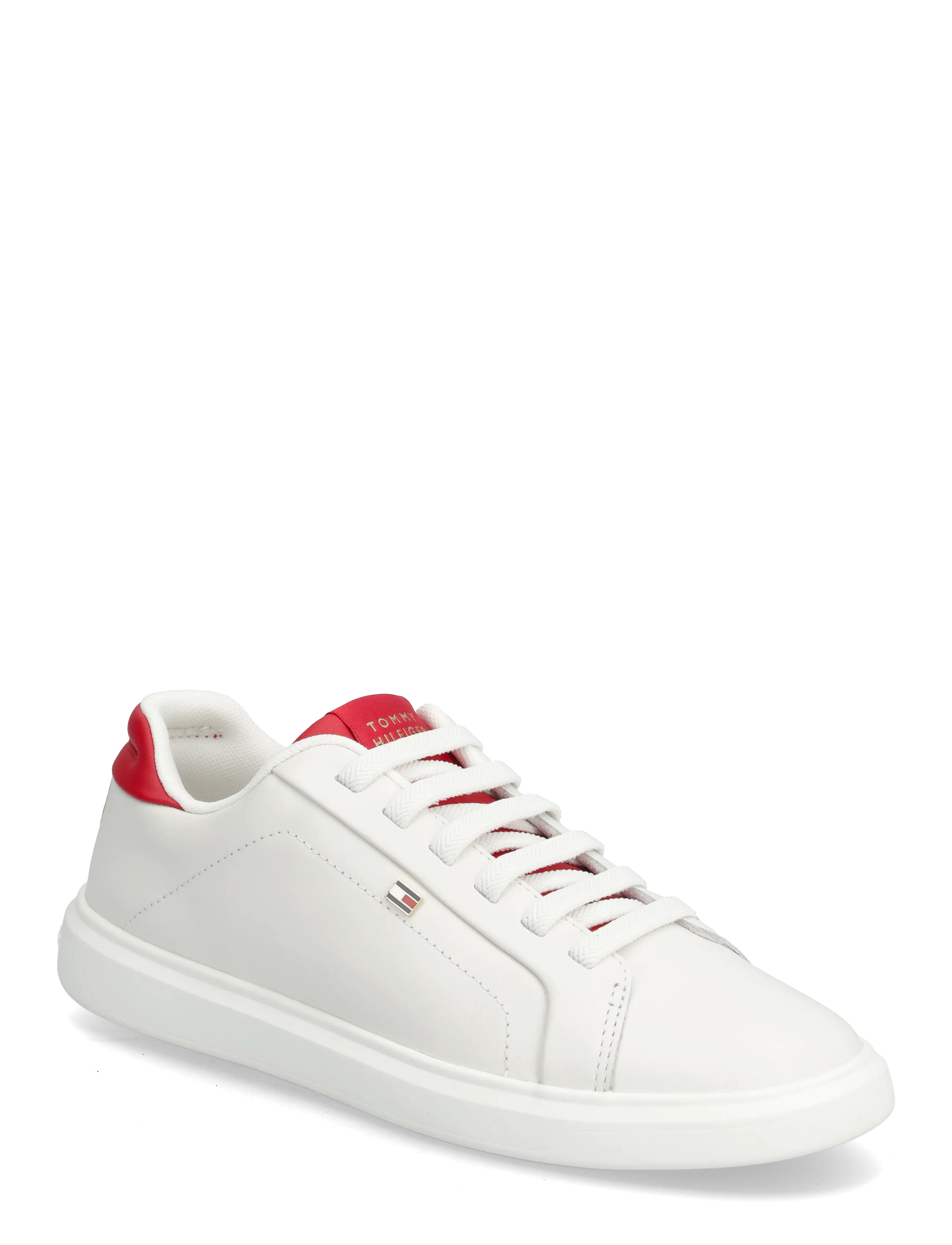Tommy Hilfiger TH ICON COURT LIGHT - Avalynė - ECRU PRIMARY RED / white