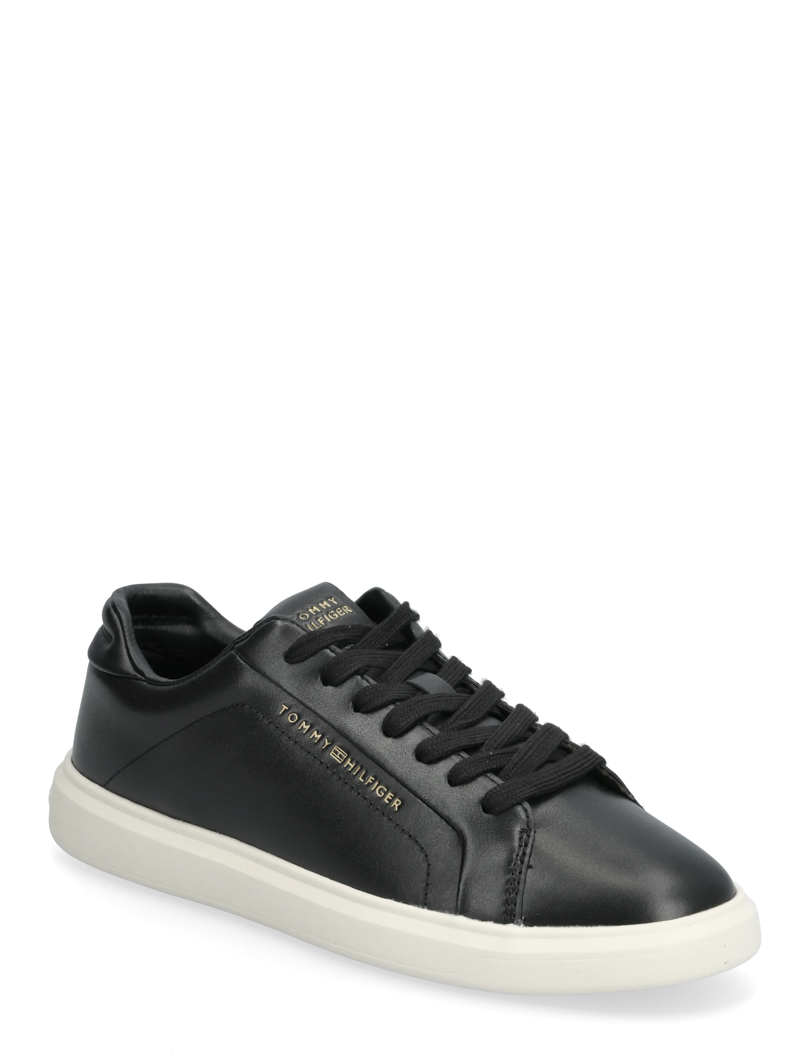 Tommy Hilfiger ICON COURT LIGHT WEIGHT SHINNY - Transitional Layering - BLACK / black