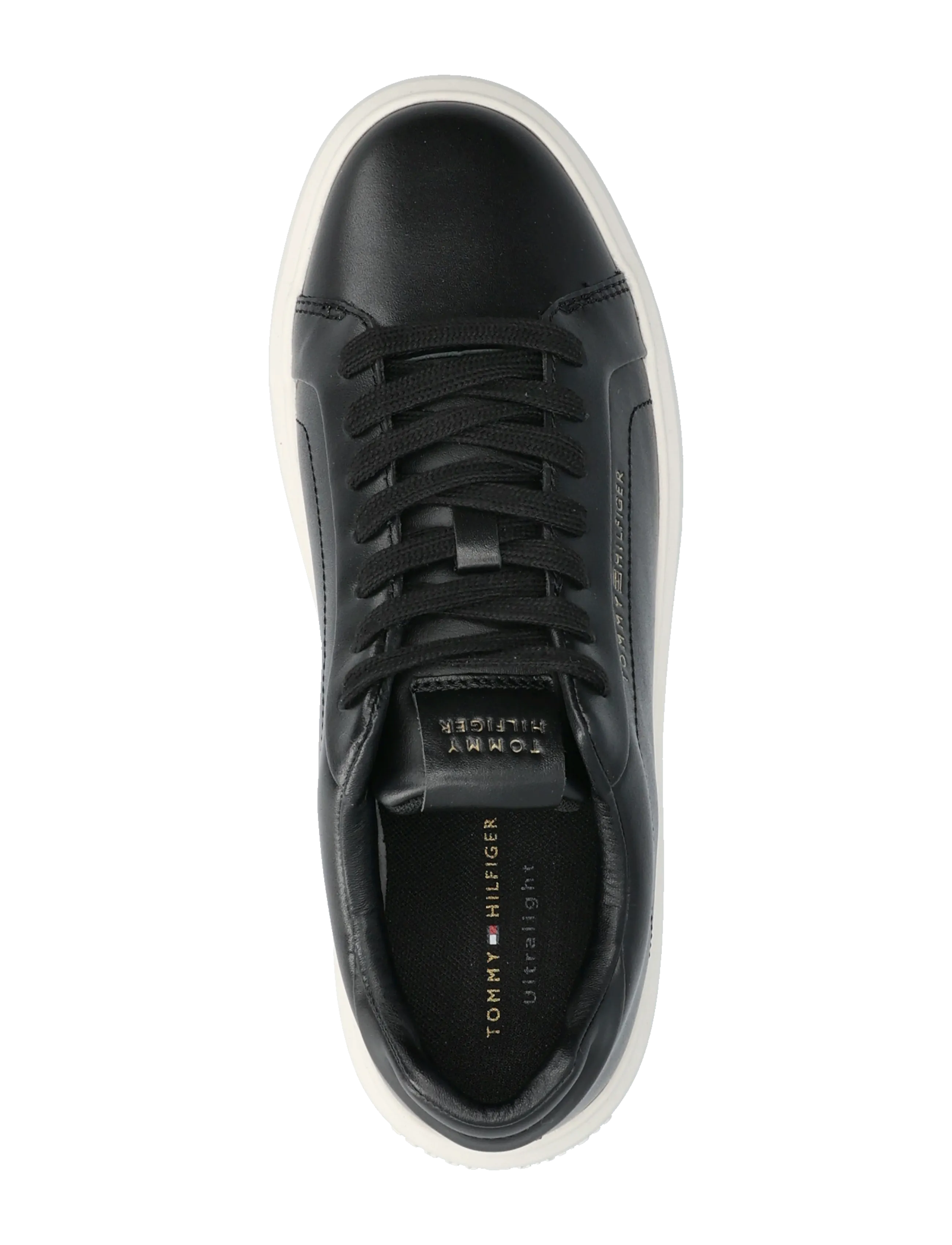 Tommy Hilfiger - ICON COURT LIGHT WEIGHT SHINNY - baskets basses - black - 4