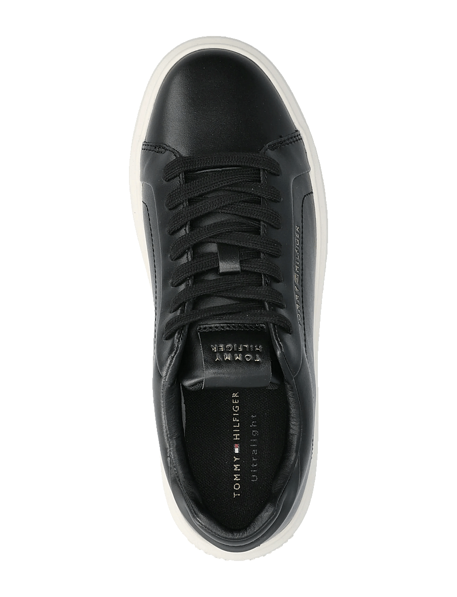 Tommy Hilfiger - ICON COURT LIGHT WEIGHT SHINNY - baskets basses - black - 4
