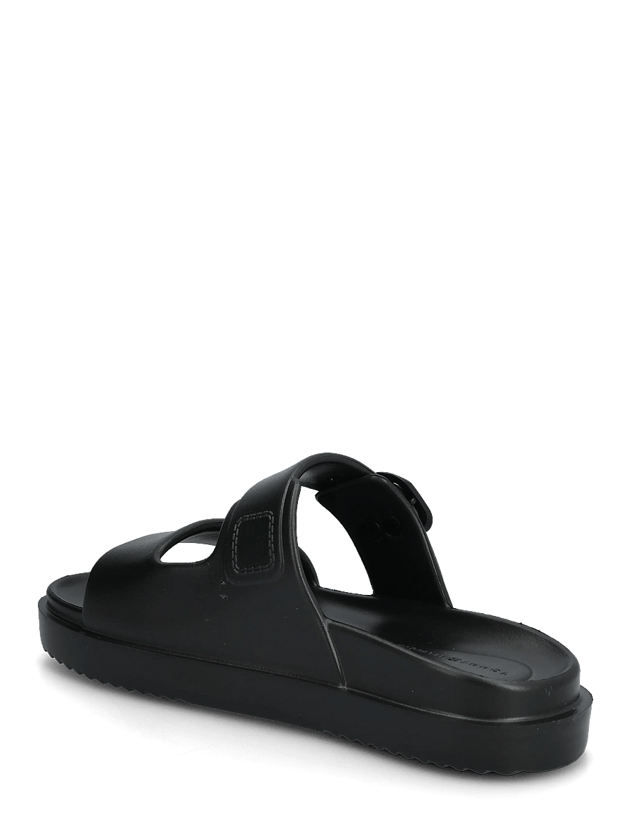 Tommy Hilfiger - TH LIGHT DOUBLE STRAP SANDAL - madalad sandaalid - black - 2