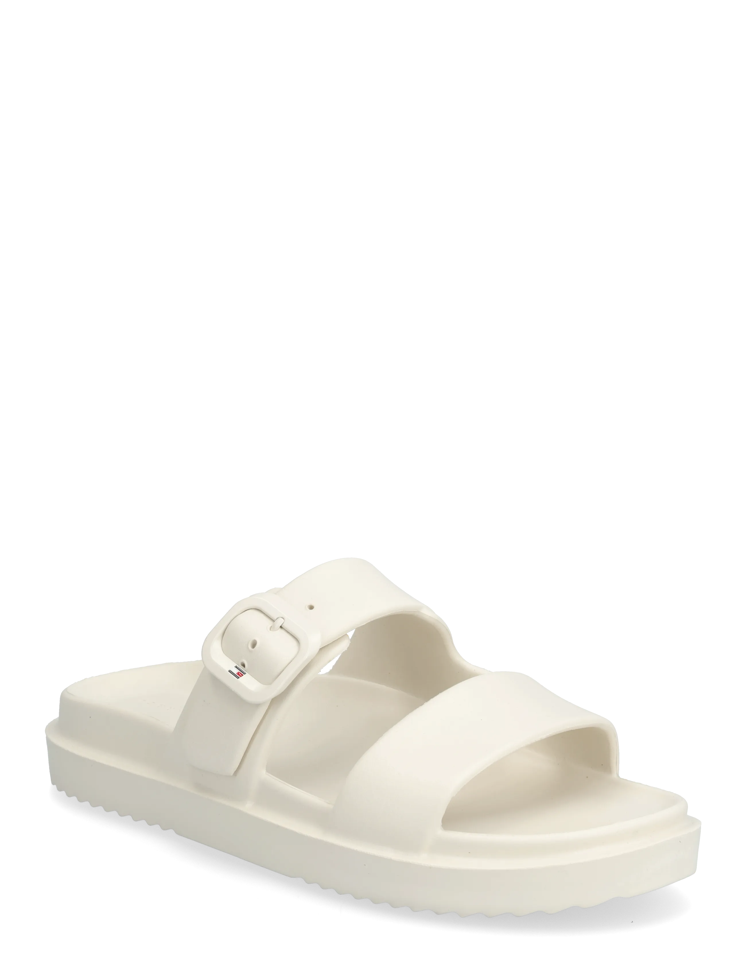 Tommy Hilfiger TH LIGHT DOUBLE STRAP SANDAL - Sandalen - SOFT CREAM / cream