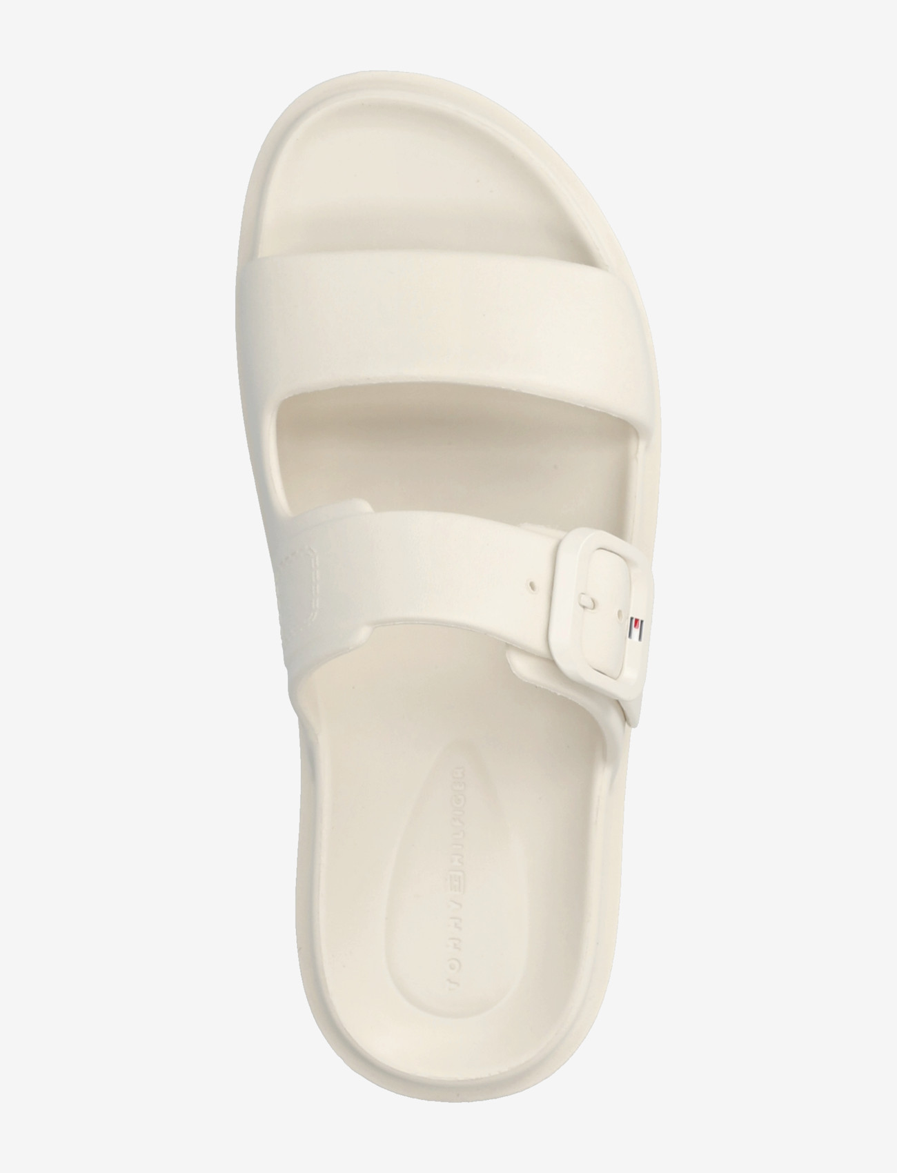 Tommy Hilfiger - TH LIGHT DOUBLE STRAP SANDAL - flade sandaler - soft cream - 3