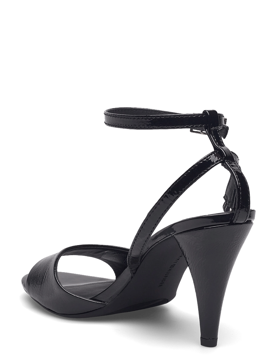 Tommy Hilfiger - TH ELEGANT PATENT SANDAL - sandaletten - black - 2