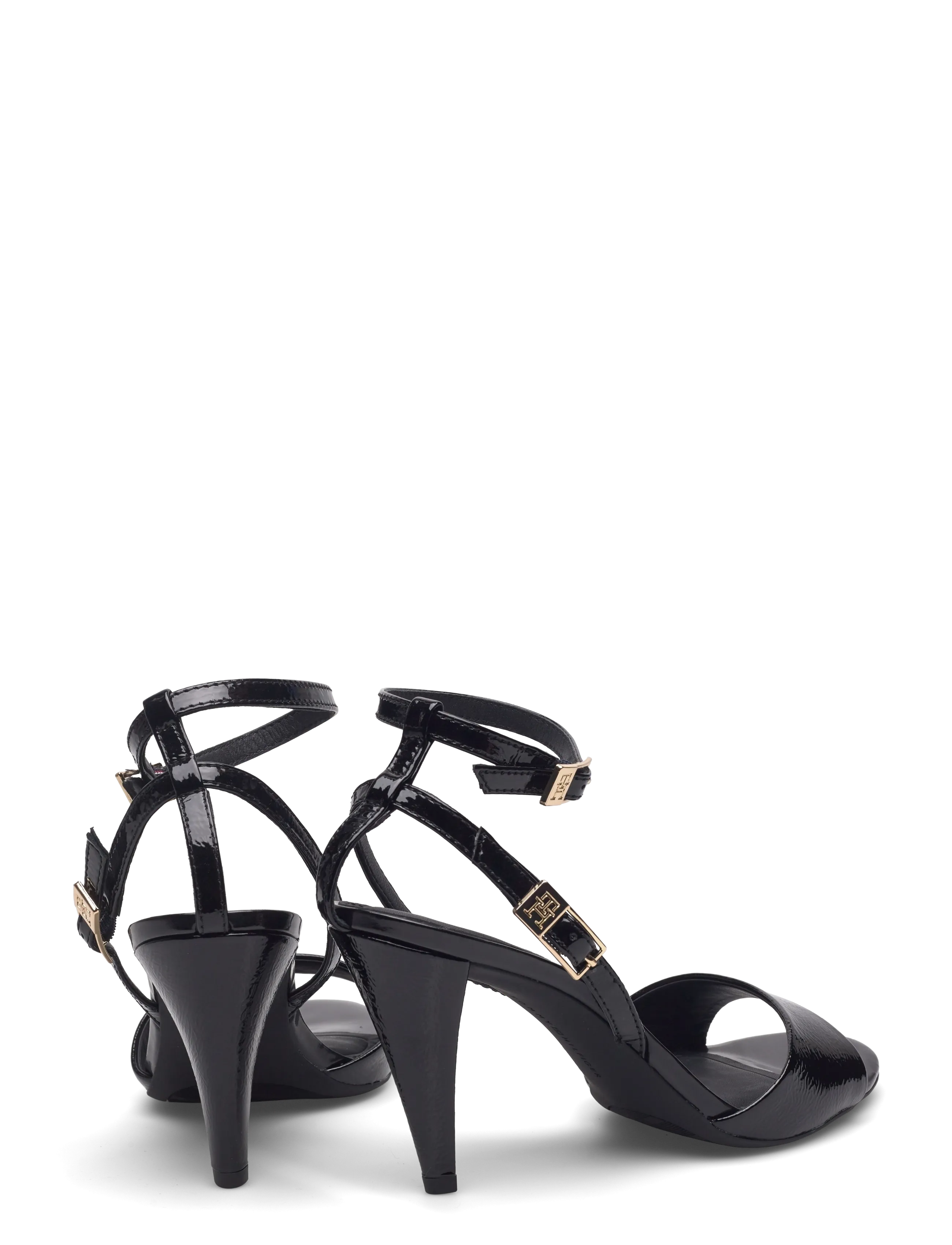 Tommy Hilfiger - TH ELEGANT PATENT SANDAL - black - 4