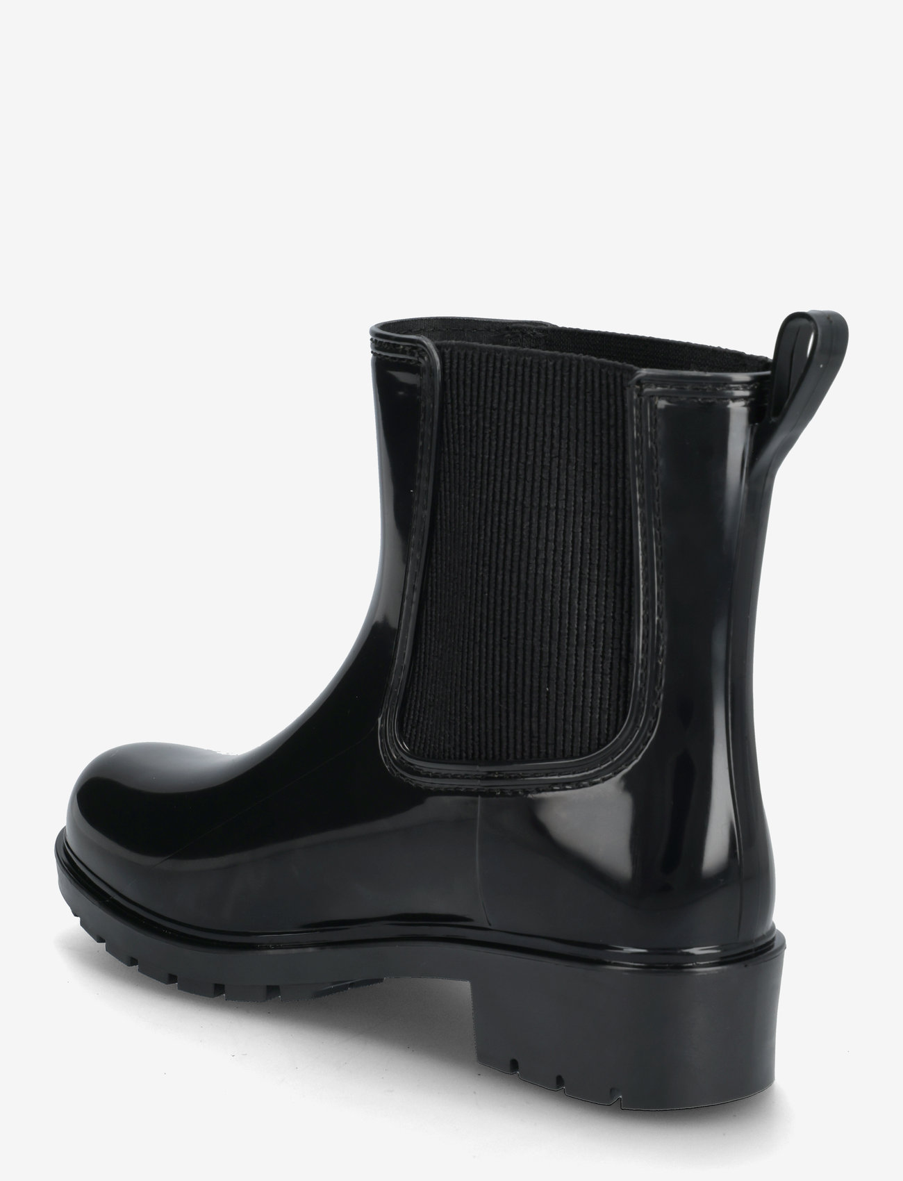 Tommy Hilfiger - FLAG HARDWARE RAINBOOT - igapäevane stiil - black - 2
