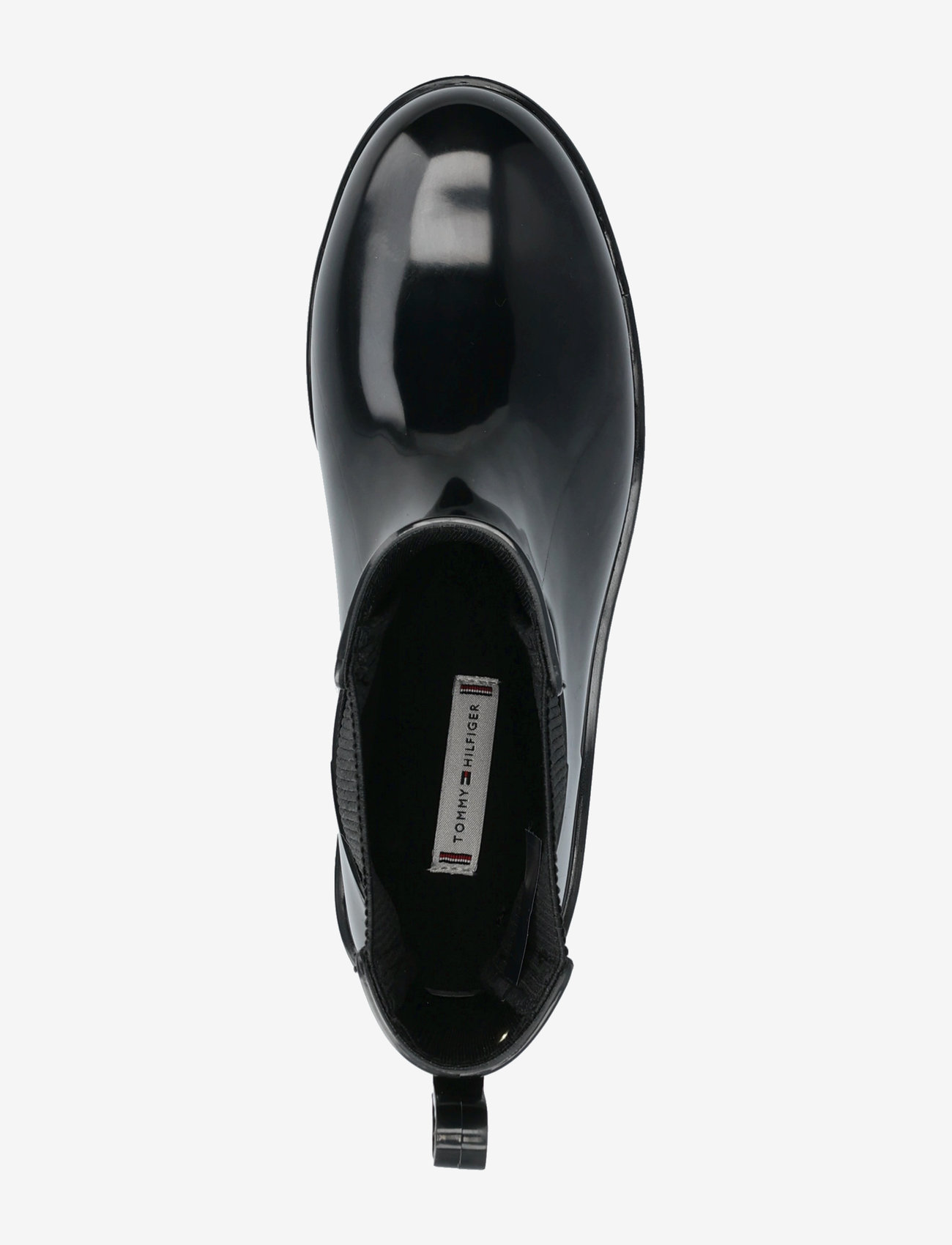 Tommy Hilfiger - FLAG HARDWARE RAINBOOT - igapäevane stiil - black - 3