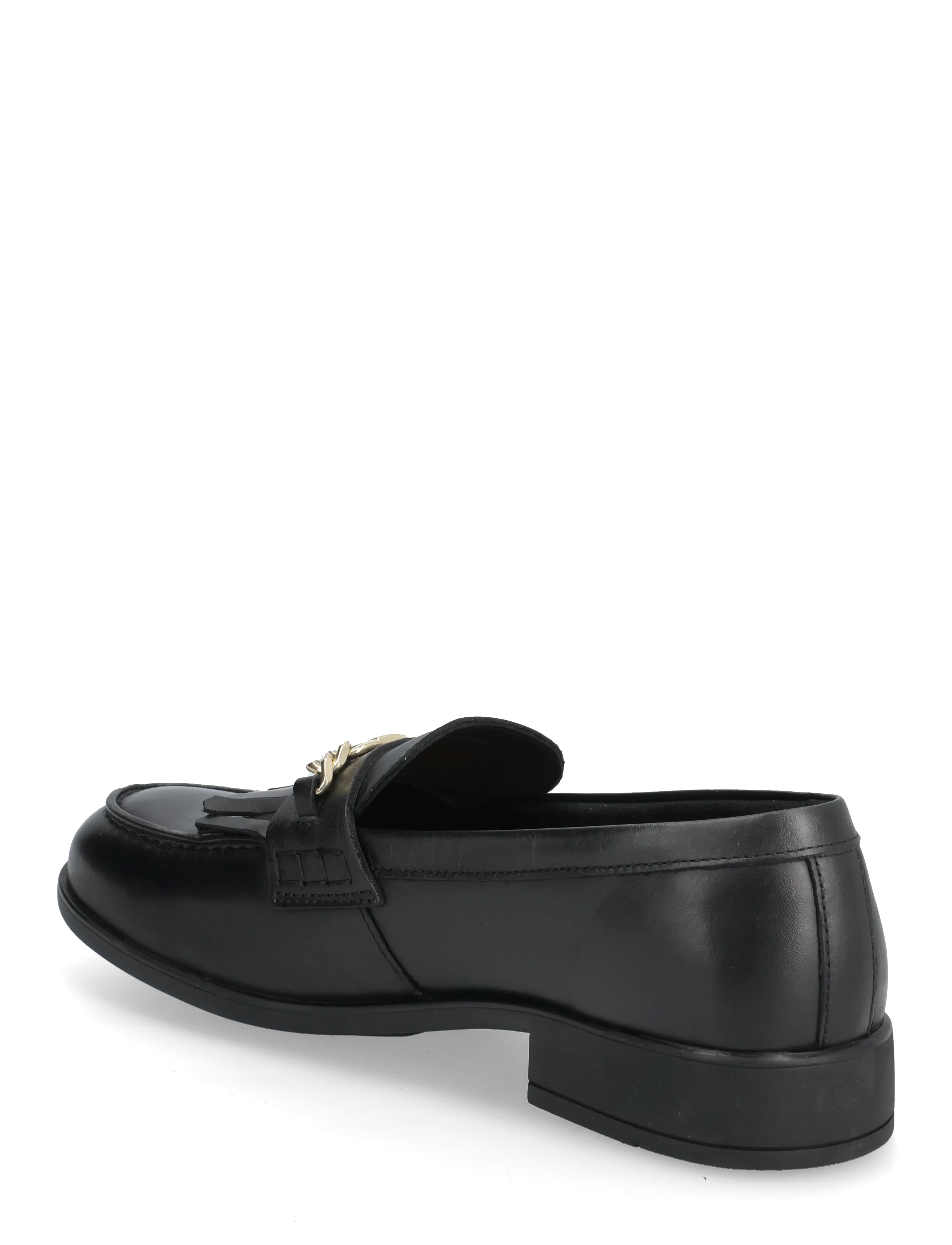 Tommy Hilfiger - TH CHAIN FRINGE LEATHER LOAFER - fashion trends - black - 2