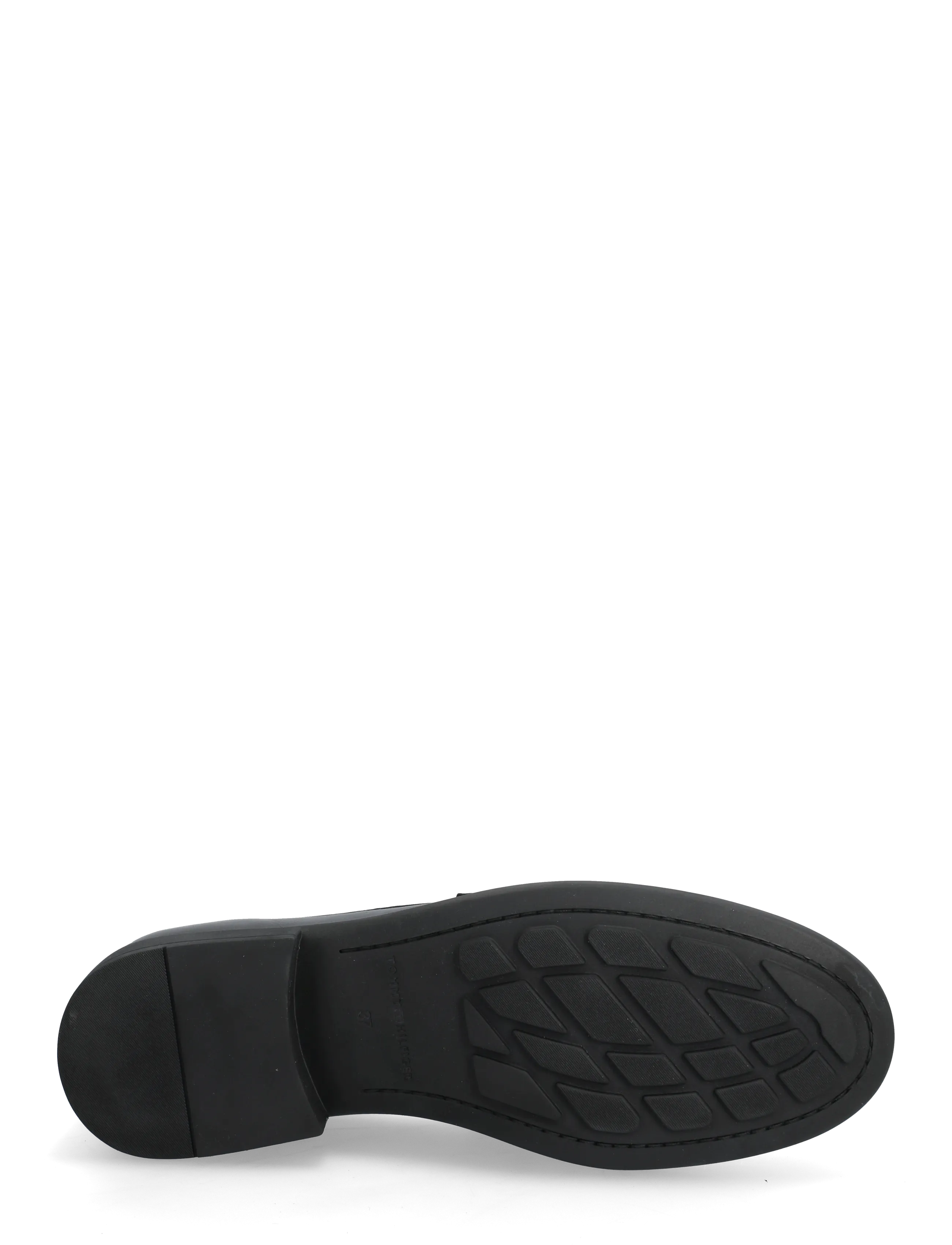 Tommy Hilfiger - TH CHAIN FRINGE LEATHER LOAFER - fashion trends - black - 4