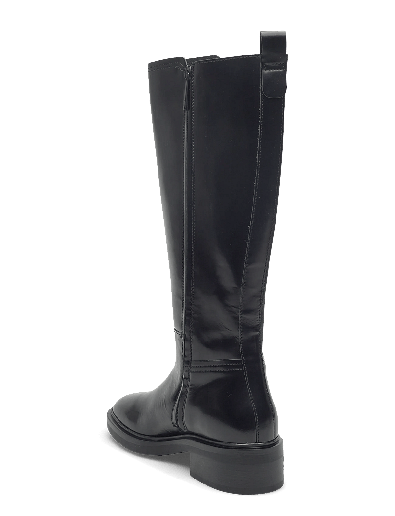 Tommy Hilfiger - TH MINIMAL ABRASIVATO LONG BOOT - knähöga stövlar - black - 2