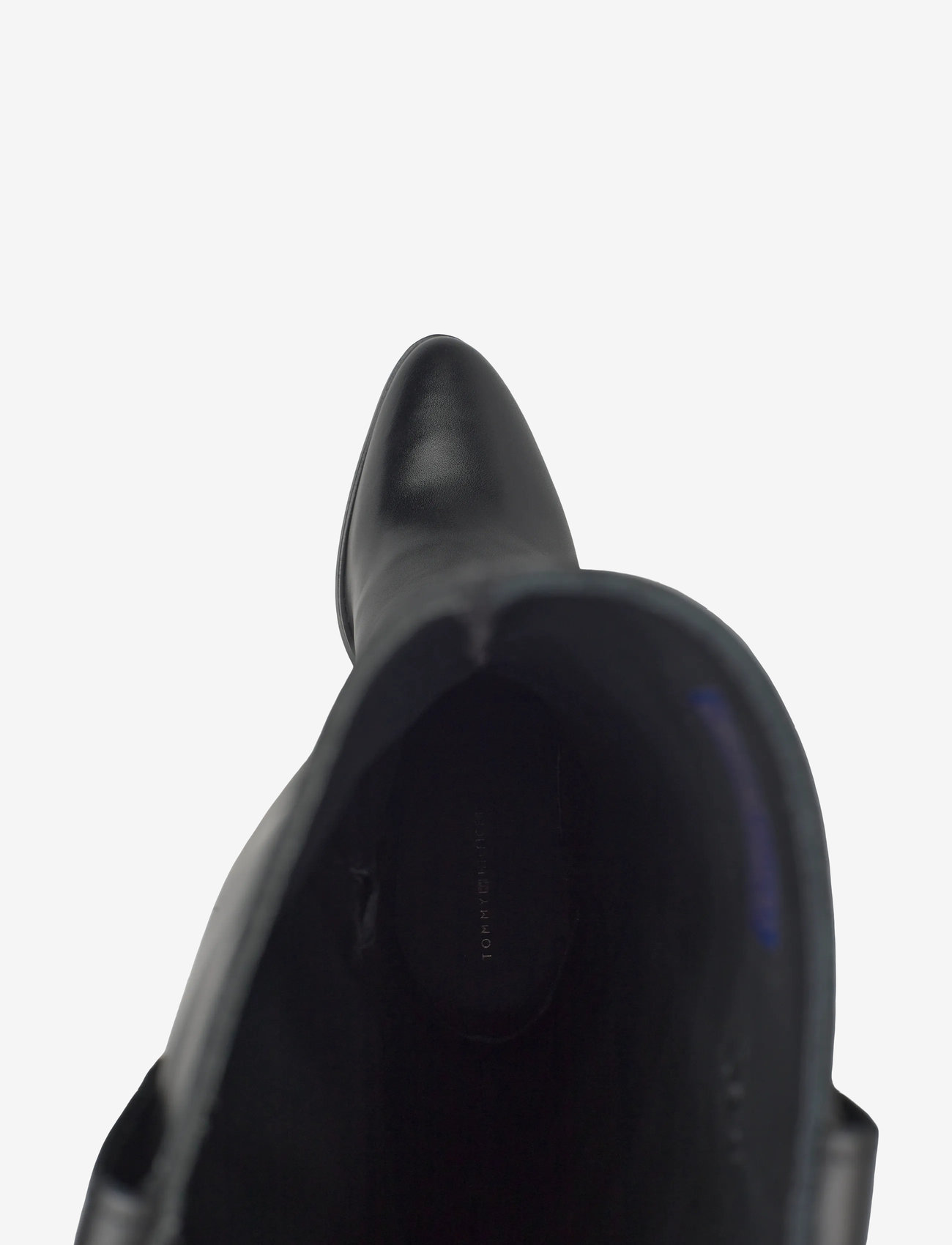 Tommy Hilfiger - TH T-STRAP LTHR POINTY LONG BOOT - damen - black - 3