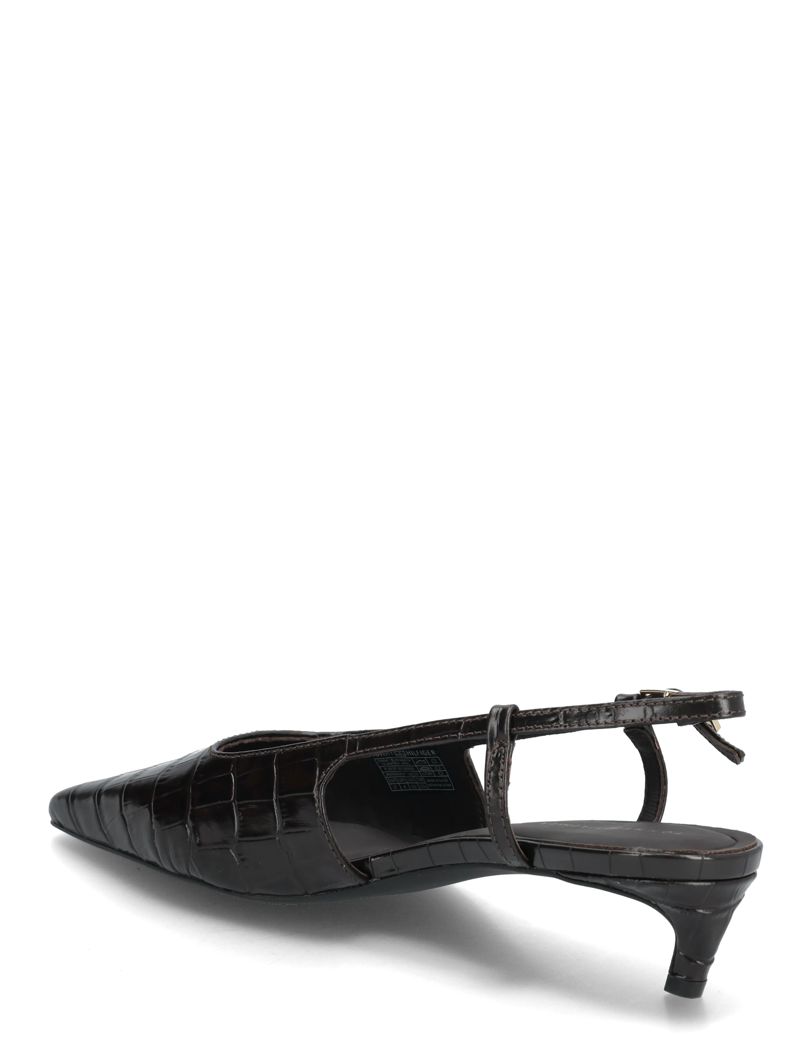 Tommy Hilfiger - CROC SLINGBACK SLANTED HEEL - slingbacks mit absatz - brookwood - 2
