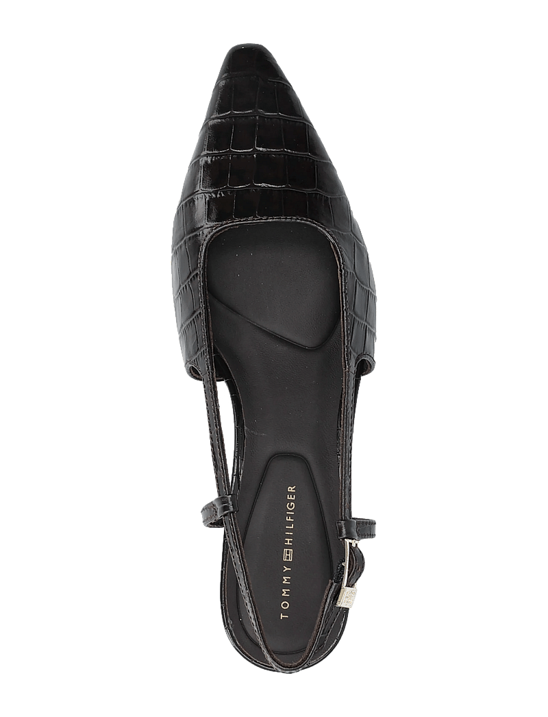 Tommy Hilfiger - CROC SLINGBACK SLANTED HEEL - högklackade slingbacks - brookwood - 3