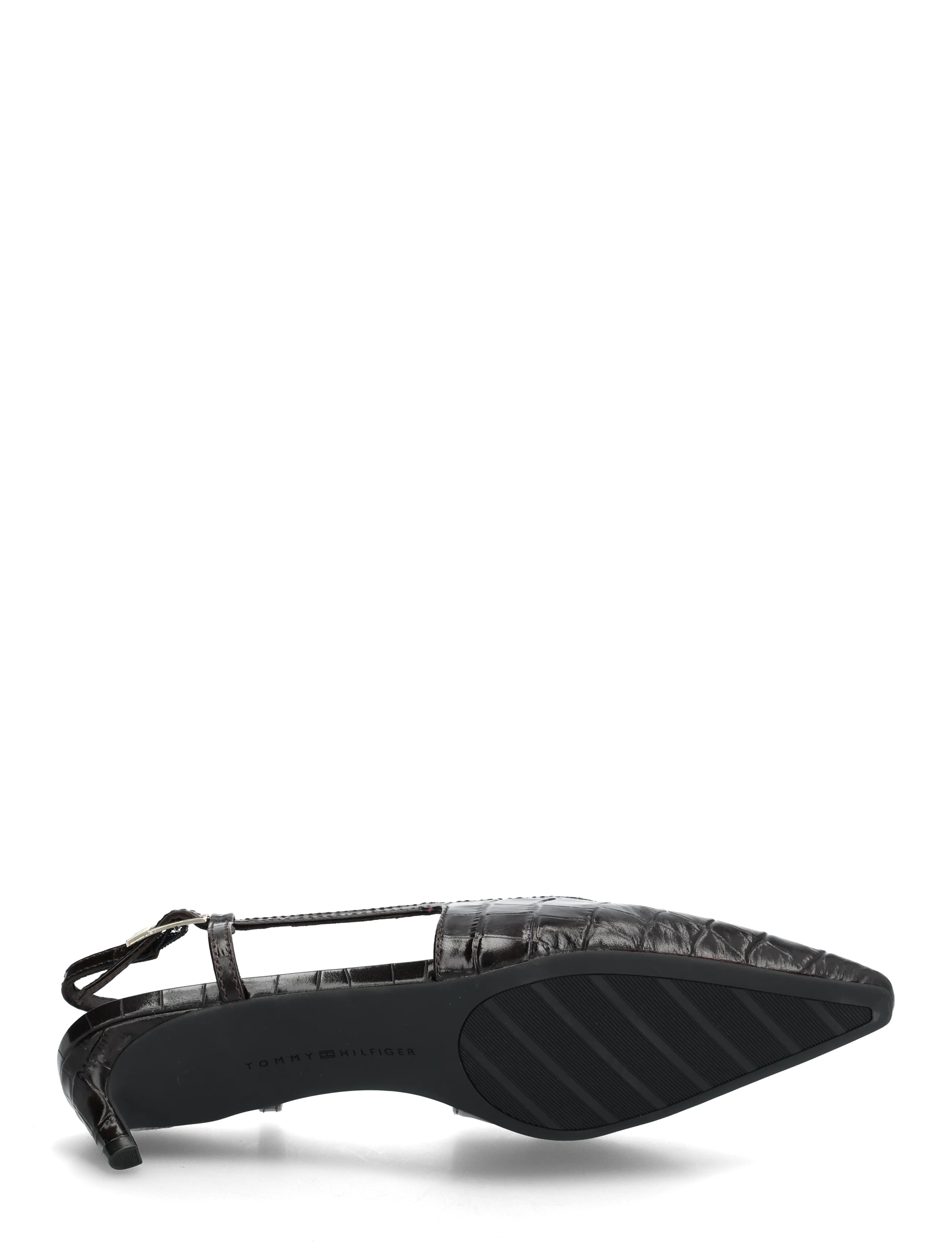 Tommy Hilfiger - CROC SLINGBACK SLANTED HEEL - slingbacks mit absatz - brookwood - 4