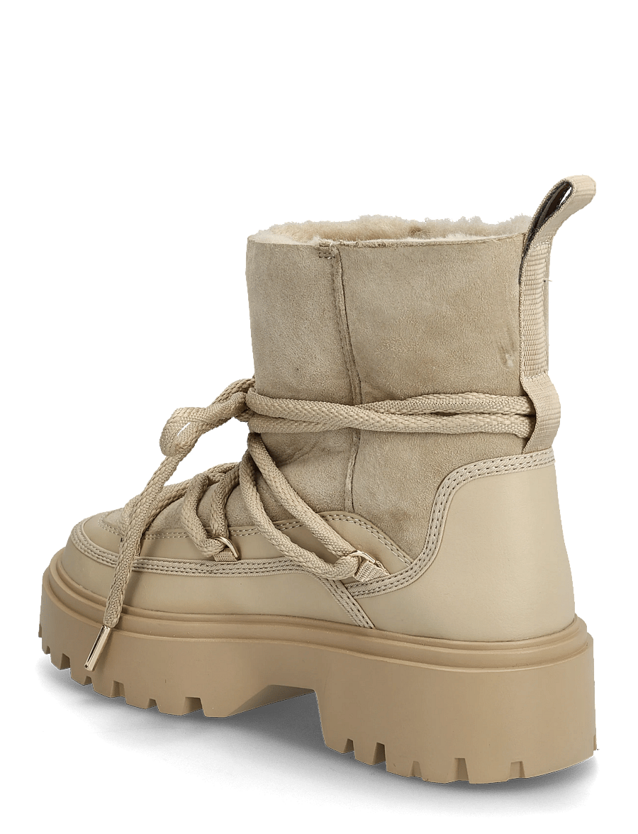 Tommy Hilfiger - REAL SHEARLING LACEUP SNOWBOOT - winterschuhe - horseradish - 2