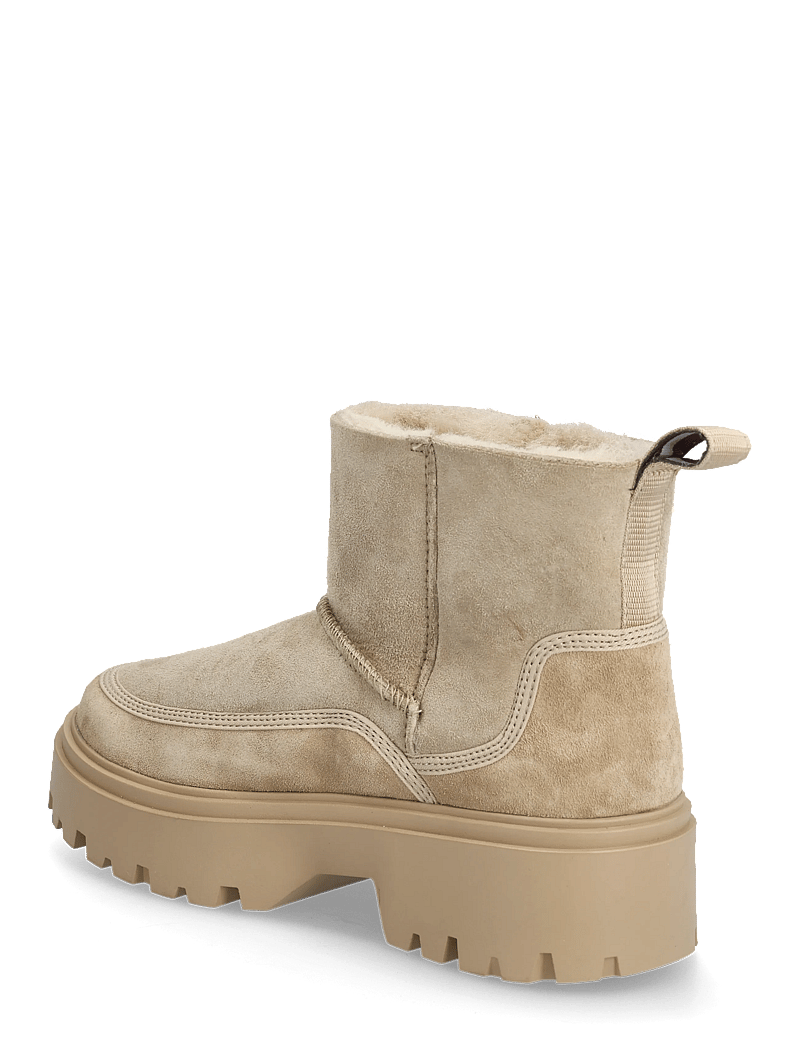 Tommy Hilfiger - REAL SHEARLING PULLON SNOWBOOT - flache stiefeletten - horseradish - 2