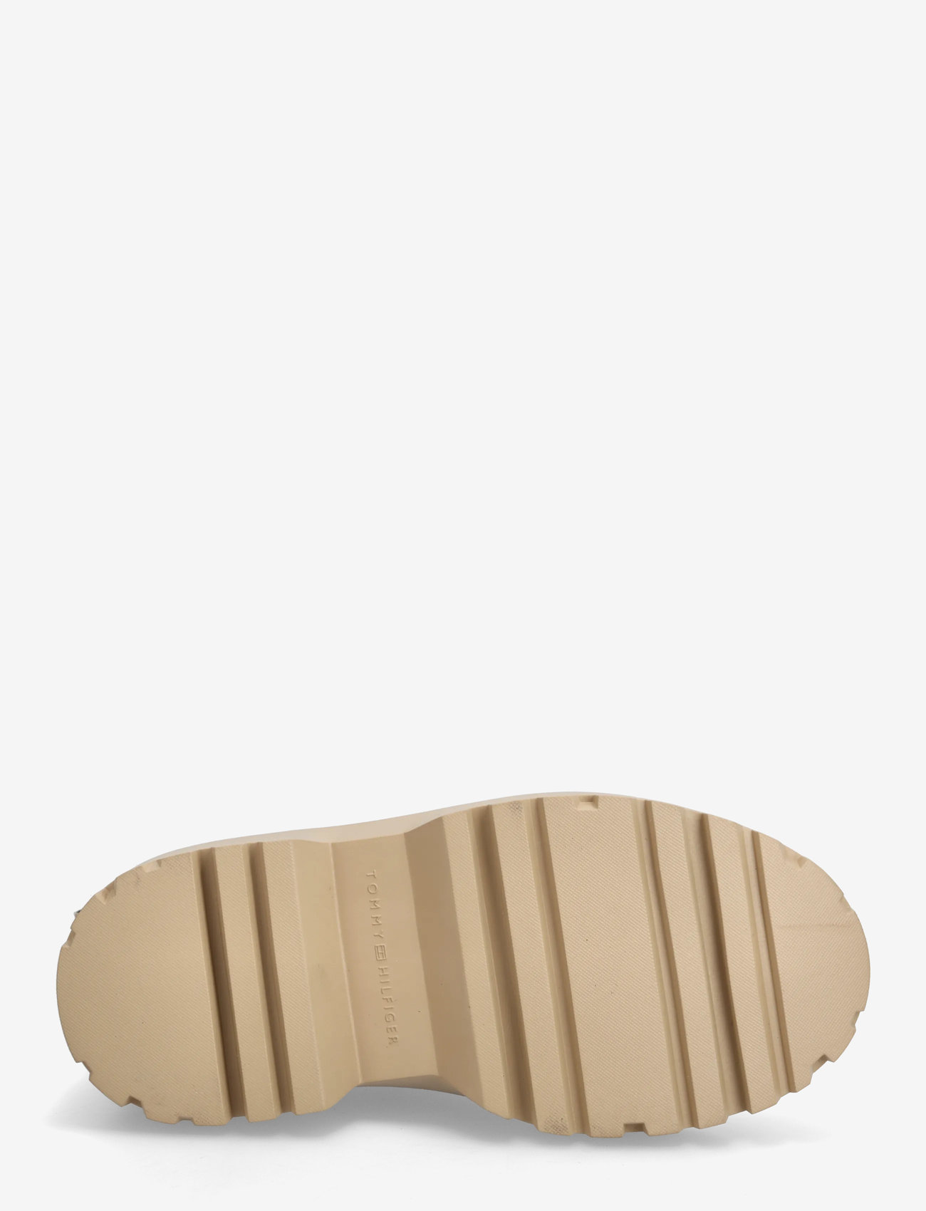 Tommy Hilfiger - REAL SHEARLING PULLON SNOWBOOT - flache stiefeletten - horseradish - 4