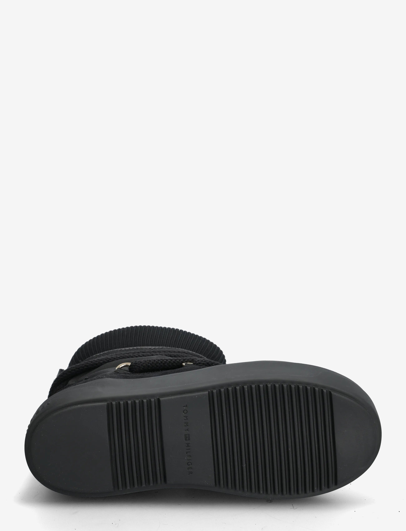 Tommy Hilfiger - TOMMYTECH LOGOTAPE SNOWBOOT WARM - geschnürte stiefel - black - 4