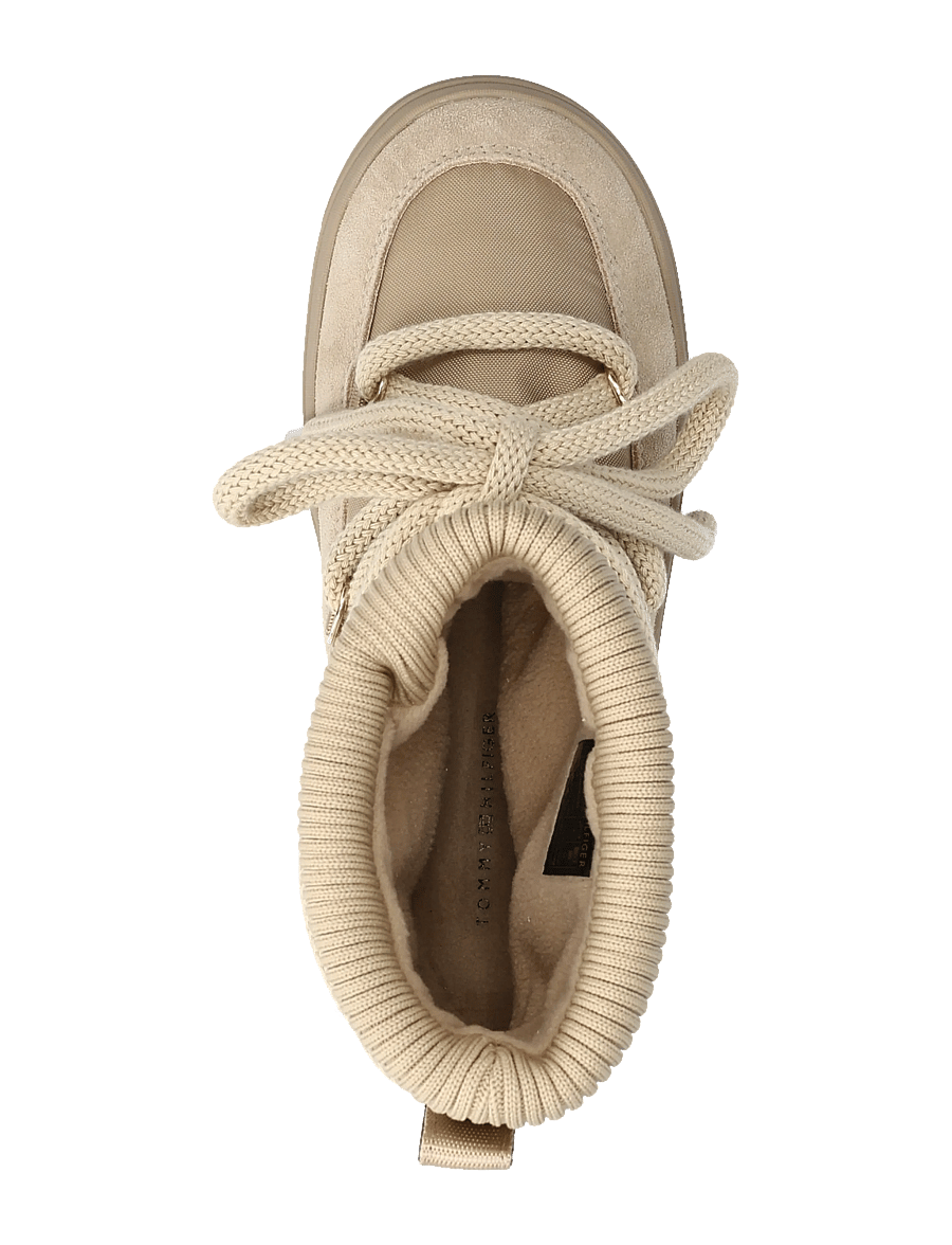Tommy Hilfiger - TOMMYTECH LOGOTAPE SNOWBOOT WARM - bamsestøvler - horseradish - 3