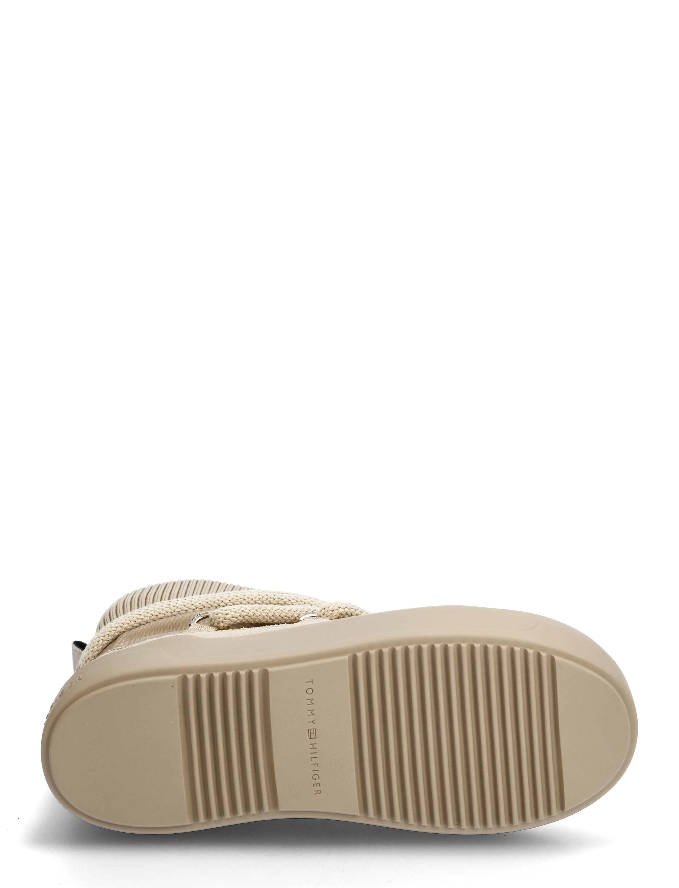 Tommy Hilfiger - TOMMYTECH LOGOTAPE SNOWBOOT WARM - bamsestøvler - horseradish - 4