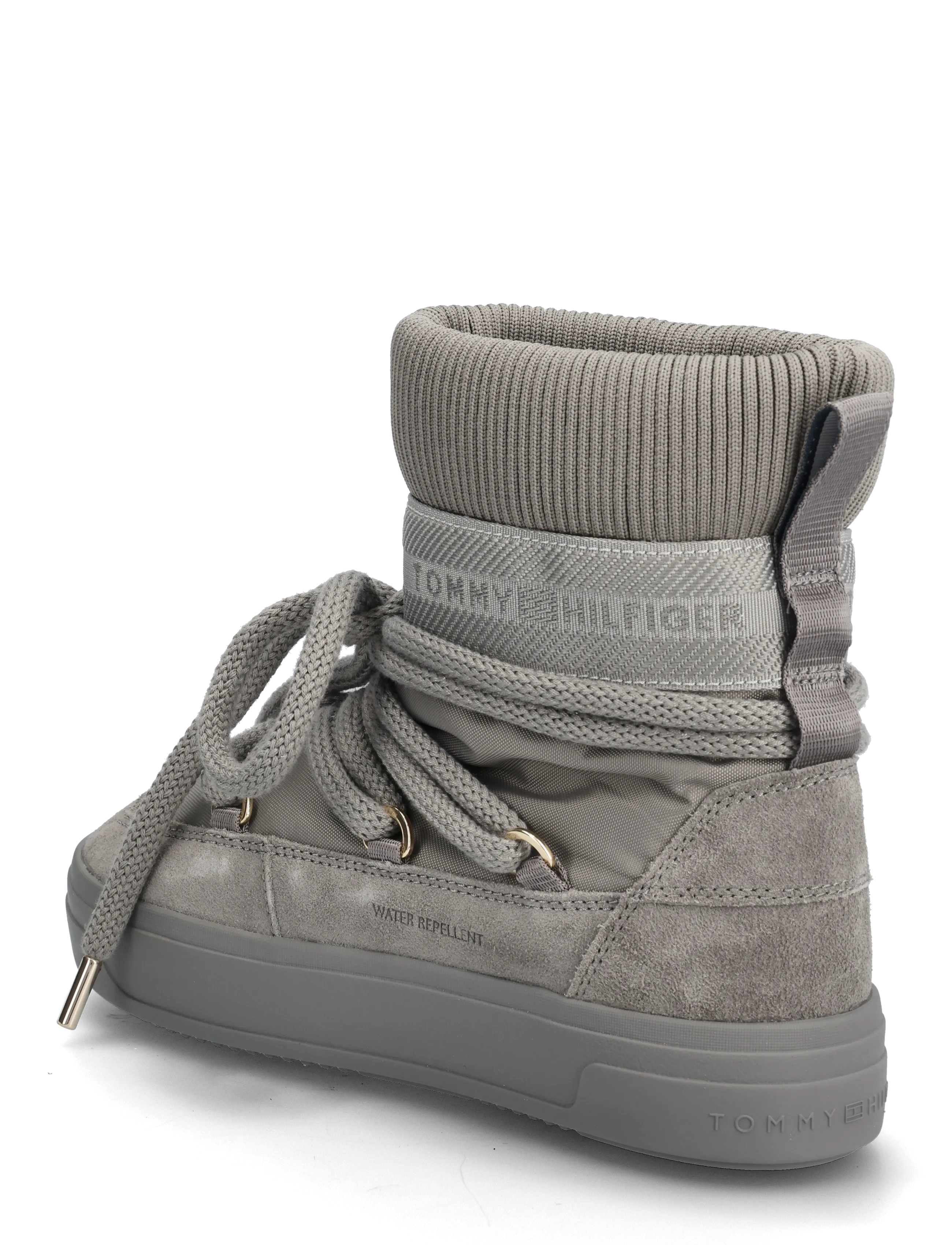Tommy Hilfiger - TOMMYTECH LOGOTAPE SNOWBOOT WARM - kailiniai batai - pewter grey - 2