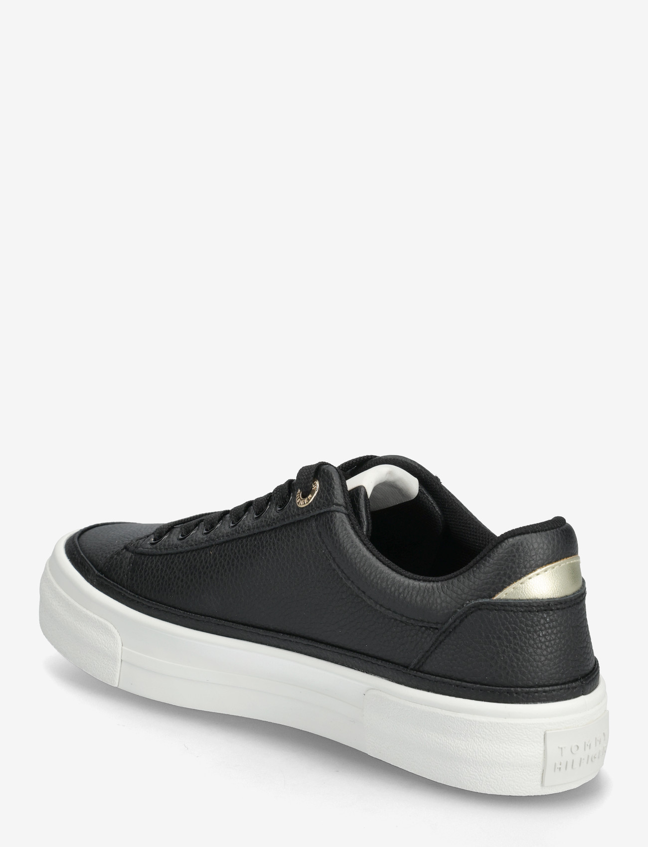 Tommy Hilfiger - TH FOXING PLATFORM LEATHER - konfirmatsioon - black ancient white - 2