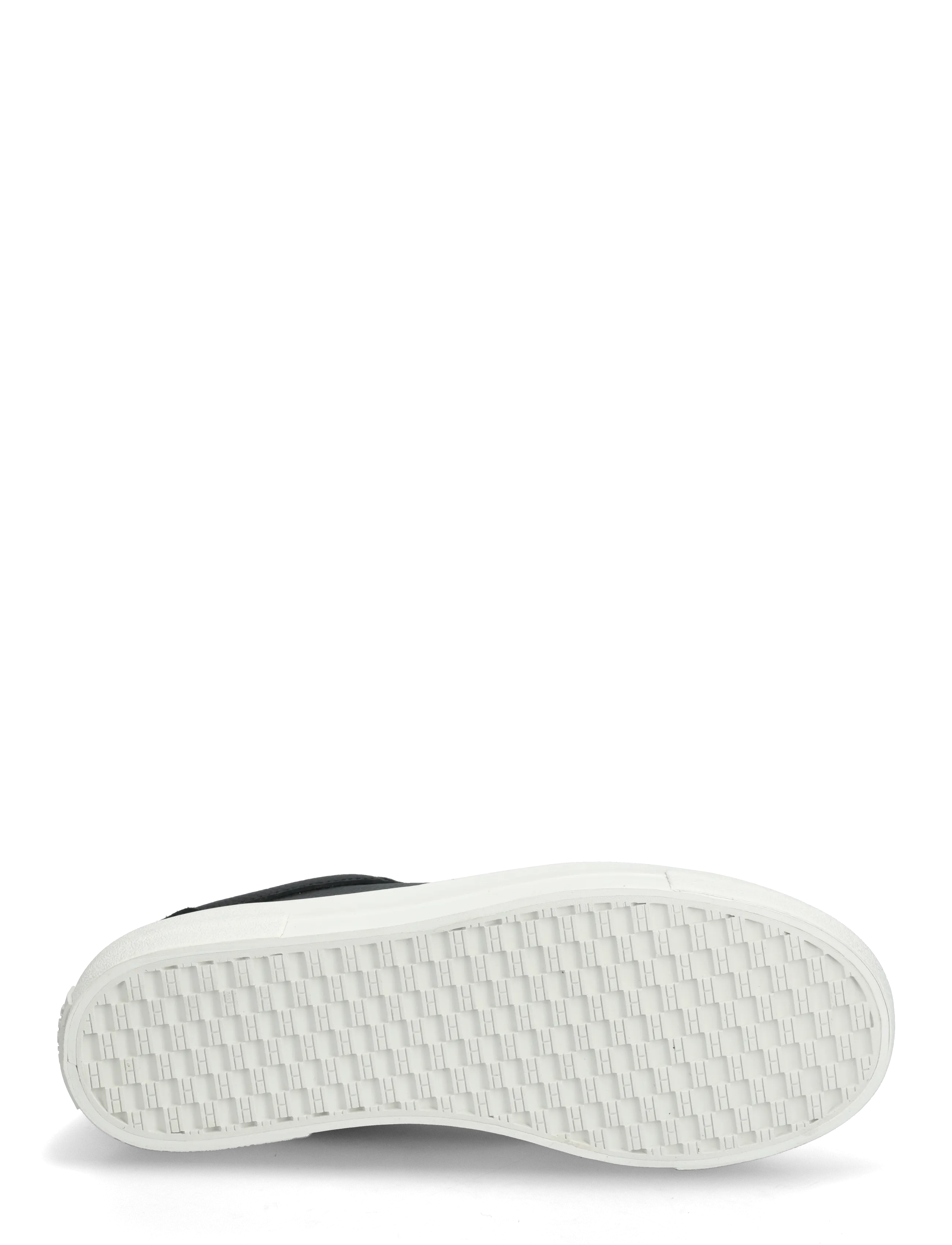 Tommy Hilfiger - TH FOXING PLATFORM LEATHER - lágir strigaskór - black ancient white - 4