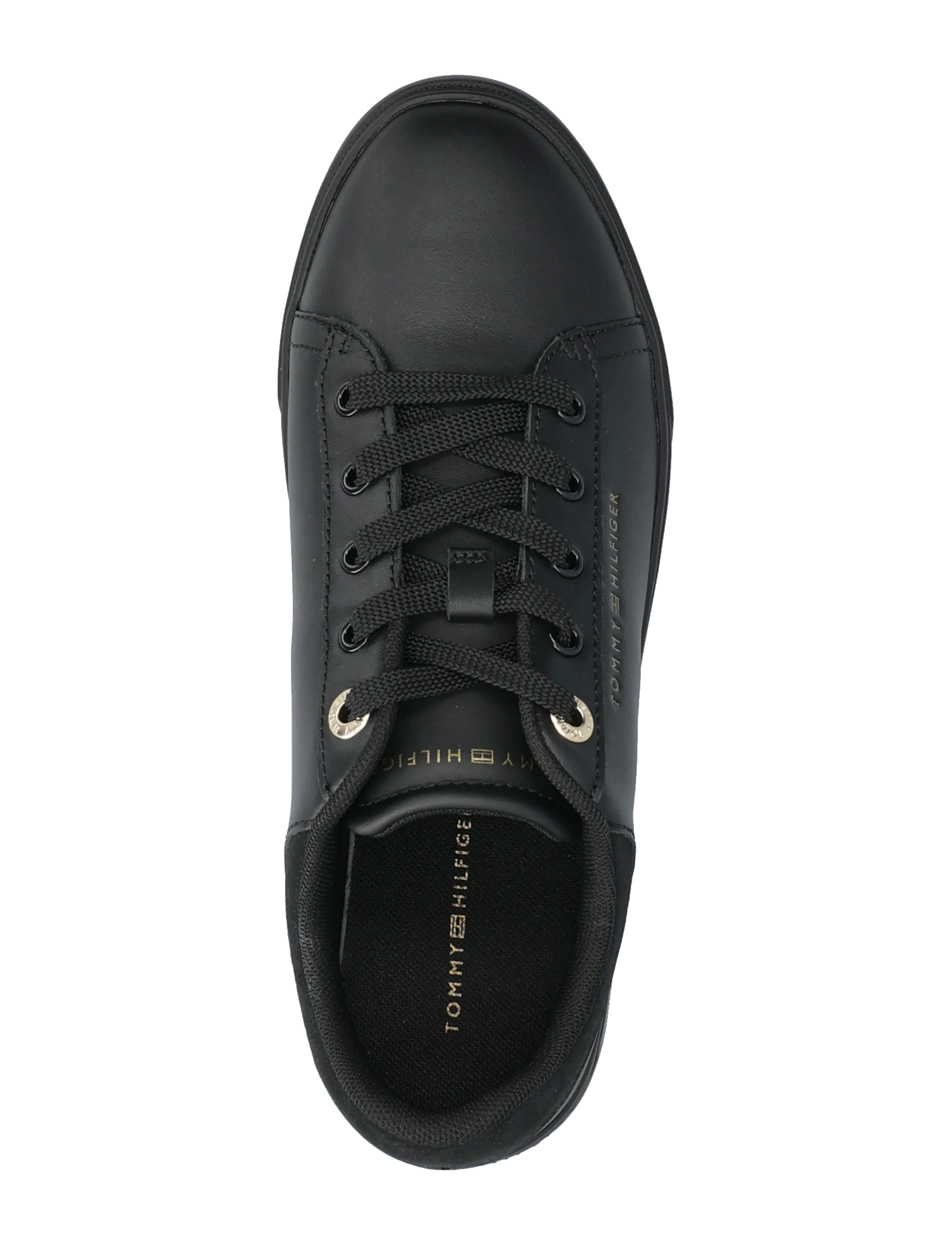 Tommy Hilfiger - CASUAL CUPSOLE SNEAKER - konfirmationstøj - black - 3