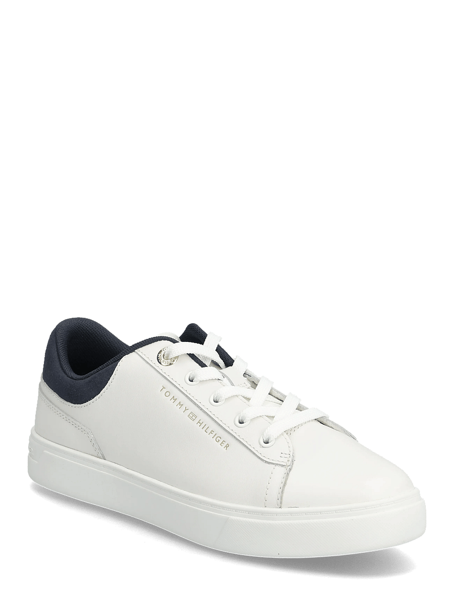 Tommy Hilfiger - CASUAL CUPSOLE SNEAKER - konfirmation - ecru space blue - 0