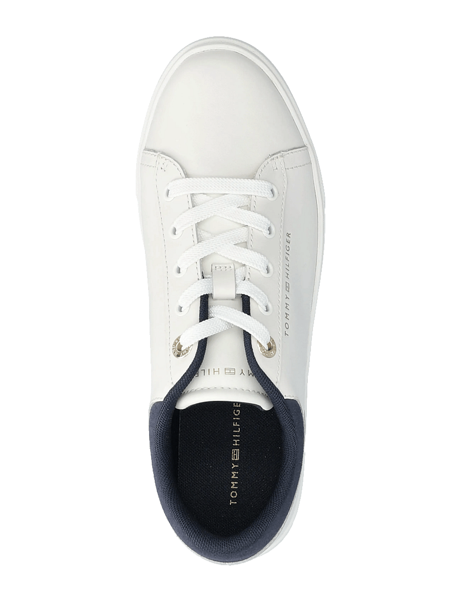 Tommy Hilfiger - CASUAL CUPSOLE SNEAKER - konfirmation - ecru space blue - 3