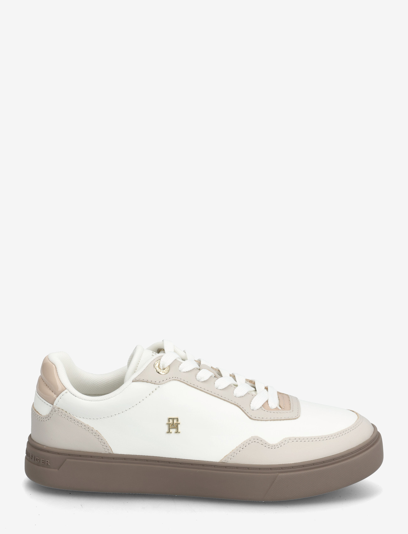 Tommy Hilfiger - CASUAL CUPSOLE SNEAKER - konfirmationstøj - ecru classic stone misty blush - 1