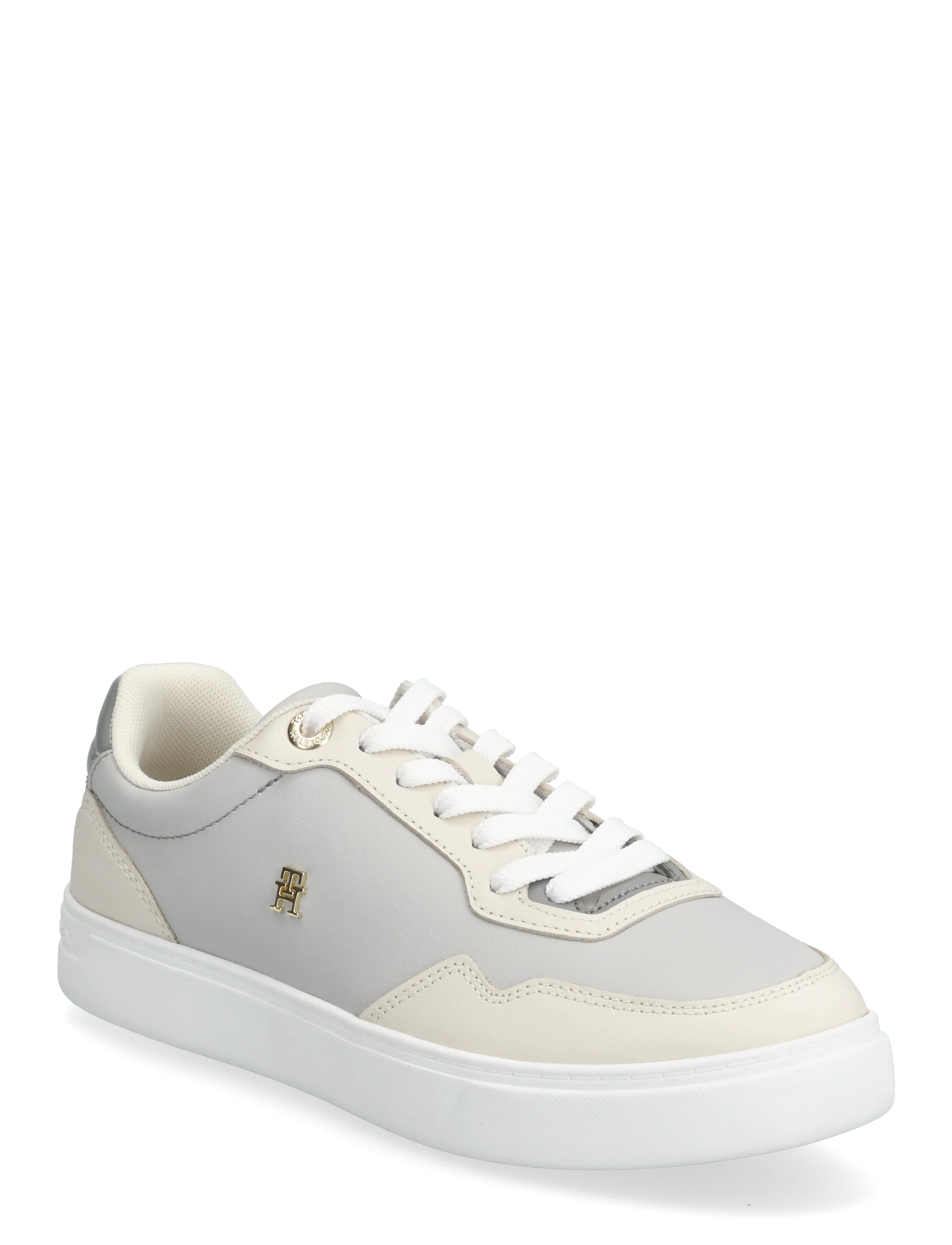 Tommy Hilfiger CASUAL CUPSOLE SNEAKER - Sneakers - SOFT CREAM GREY WHISPER / grey