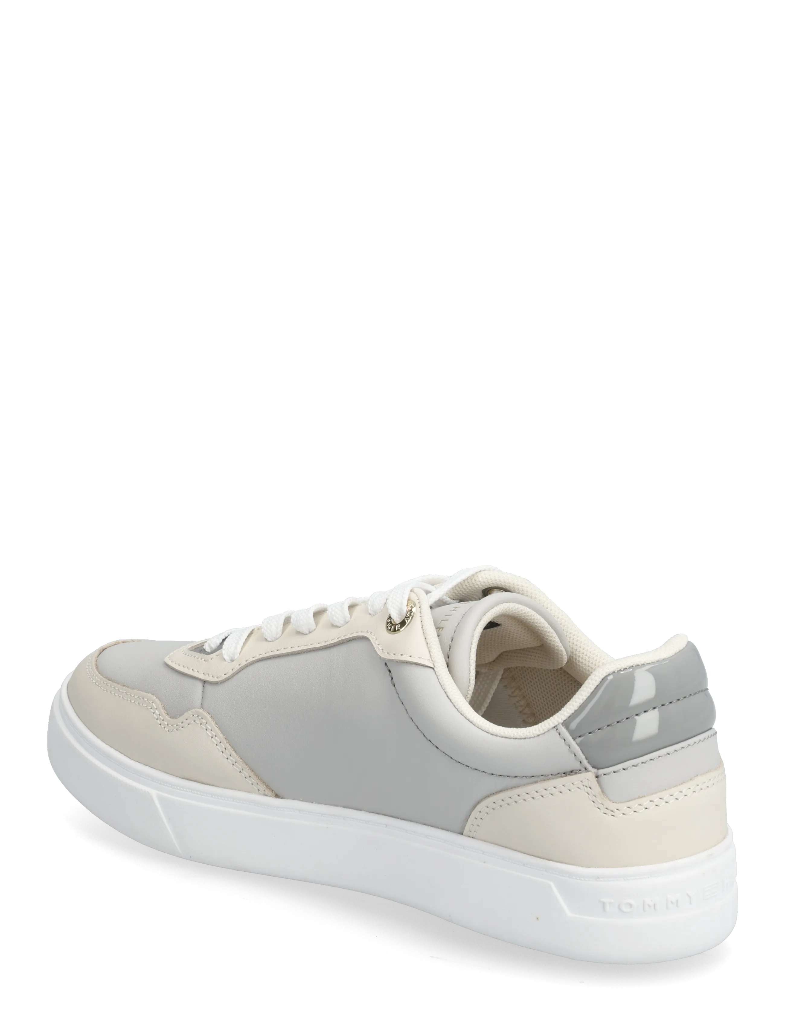 Tommy Hilfiger - CASUAL CUPSOLE SNEAKER - sutvirtinimas - soft cream grey whisper - 2