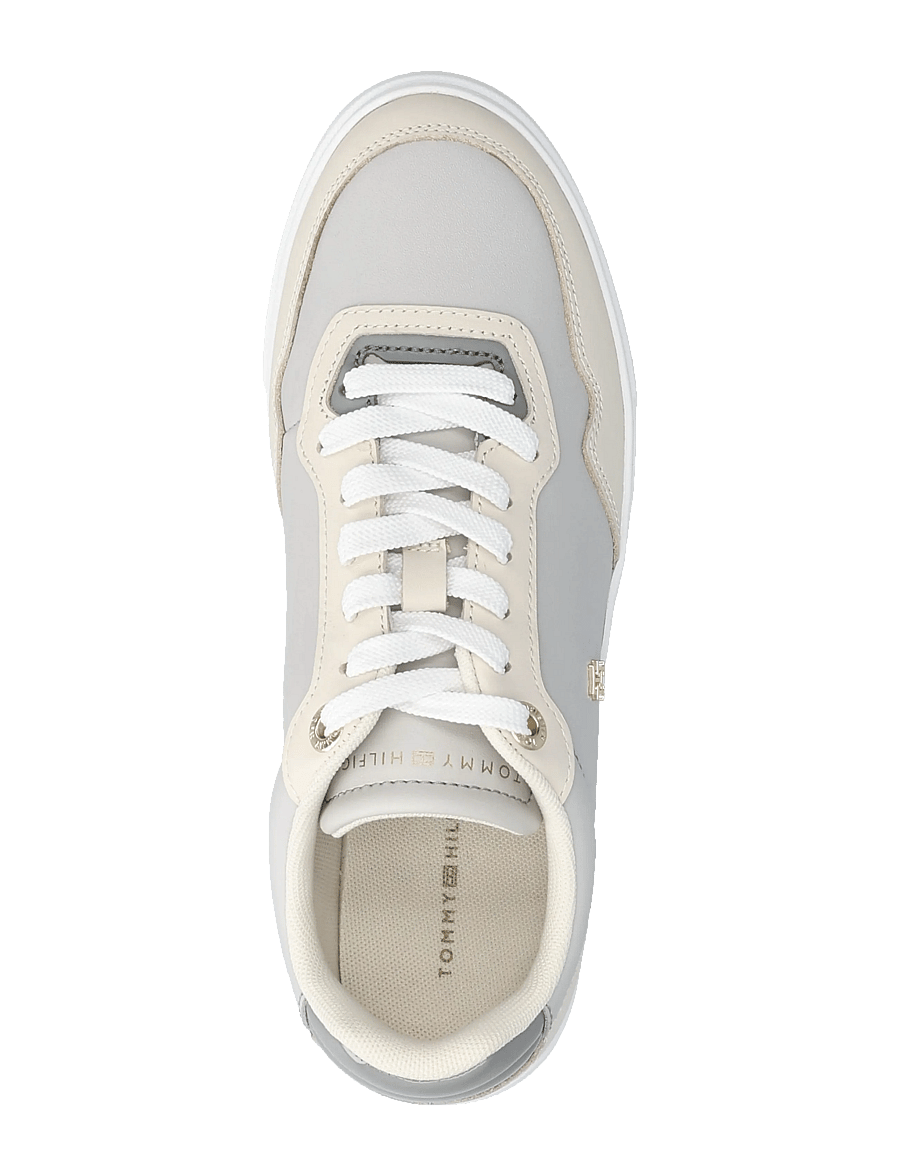 Tommy Hilfiger - CASUAL CUPSOLE SNEAKER - konfirmation - soft cream grey whisper - 3