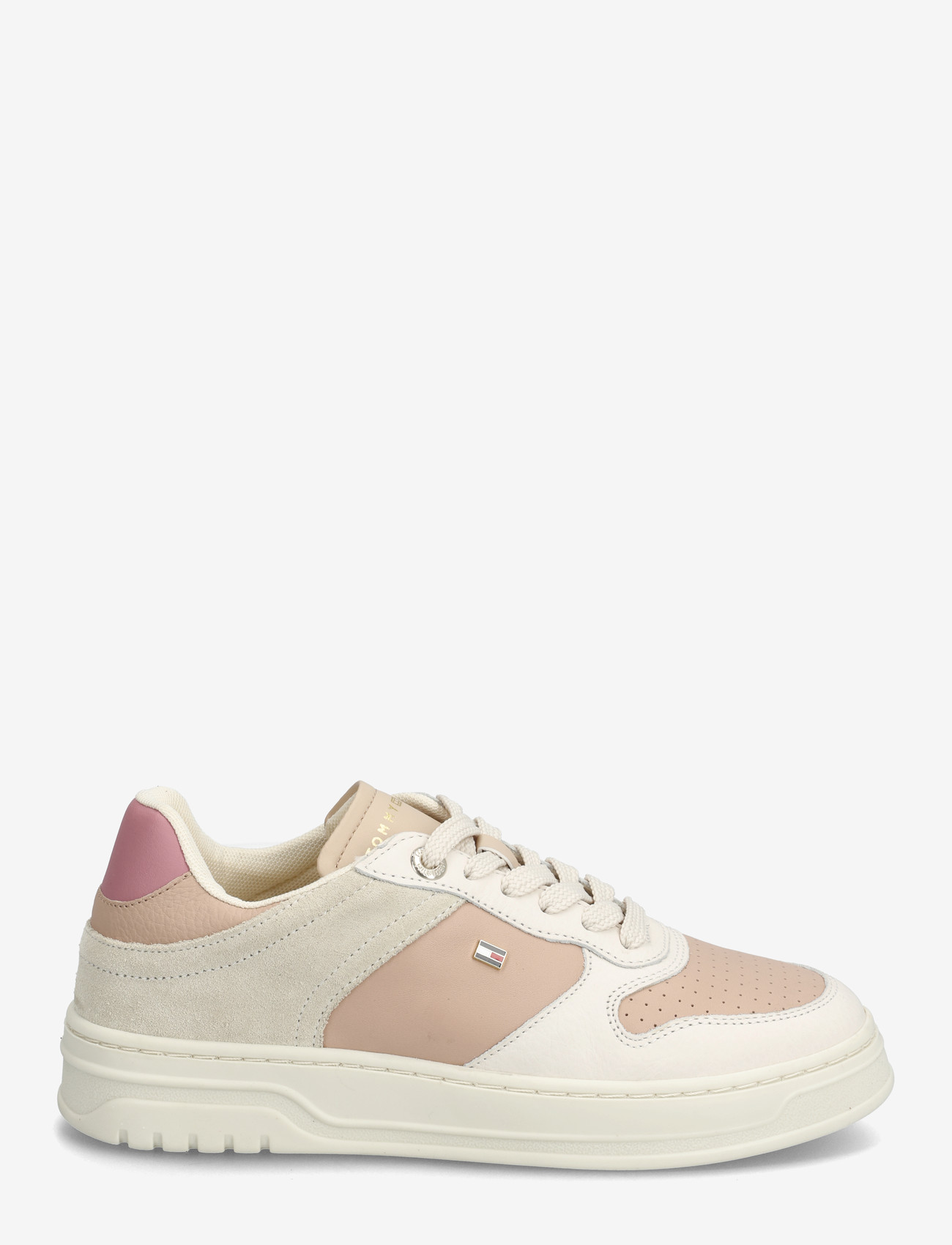 Tommy Hilfiger - TH SPORTY CUPSOLE TUMBLED LTR - konfirmatsioon - soft cream misty blush pink - 1