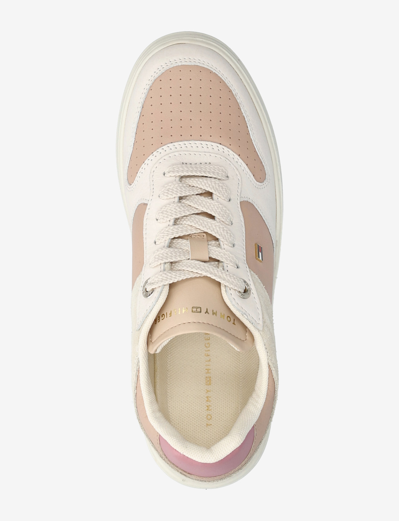 Tommy Hilfiger - TH SPORTY CUPSOLE TUMBLED LTR - konfirmatsioon - soft cream misty blush pink - 3