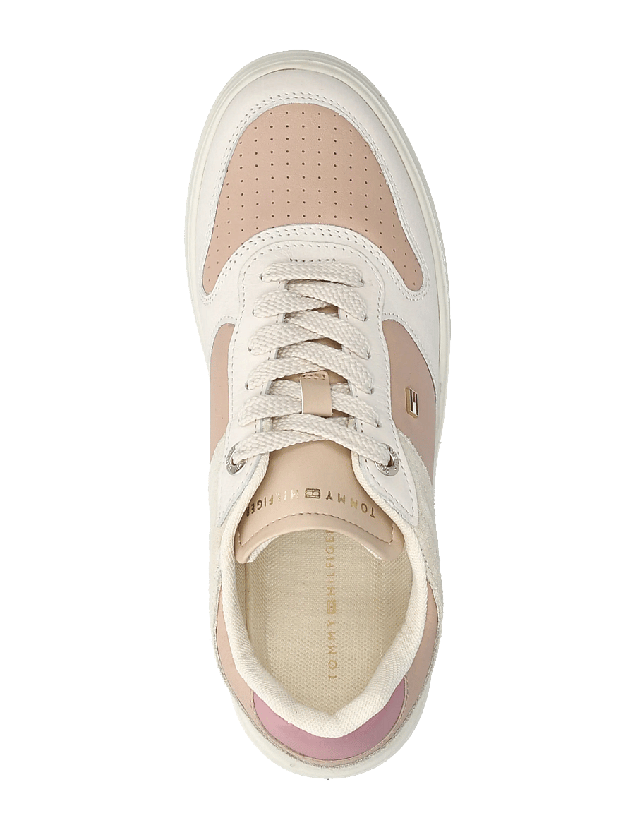 Tommy Hilfiger - TH SPORTY CUPSOLE TUMBLED LTR - konfirmationstøj - soft cream misty blush pink - 3