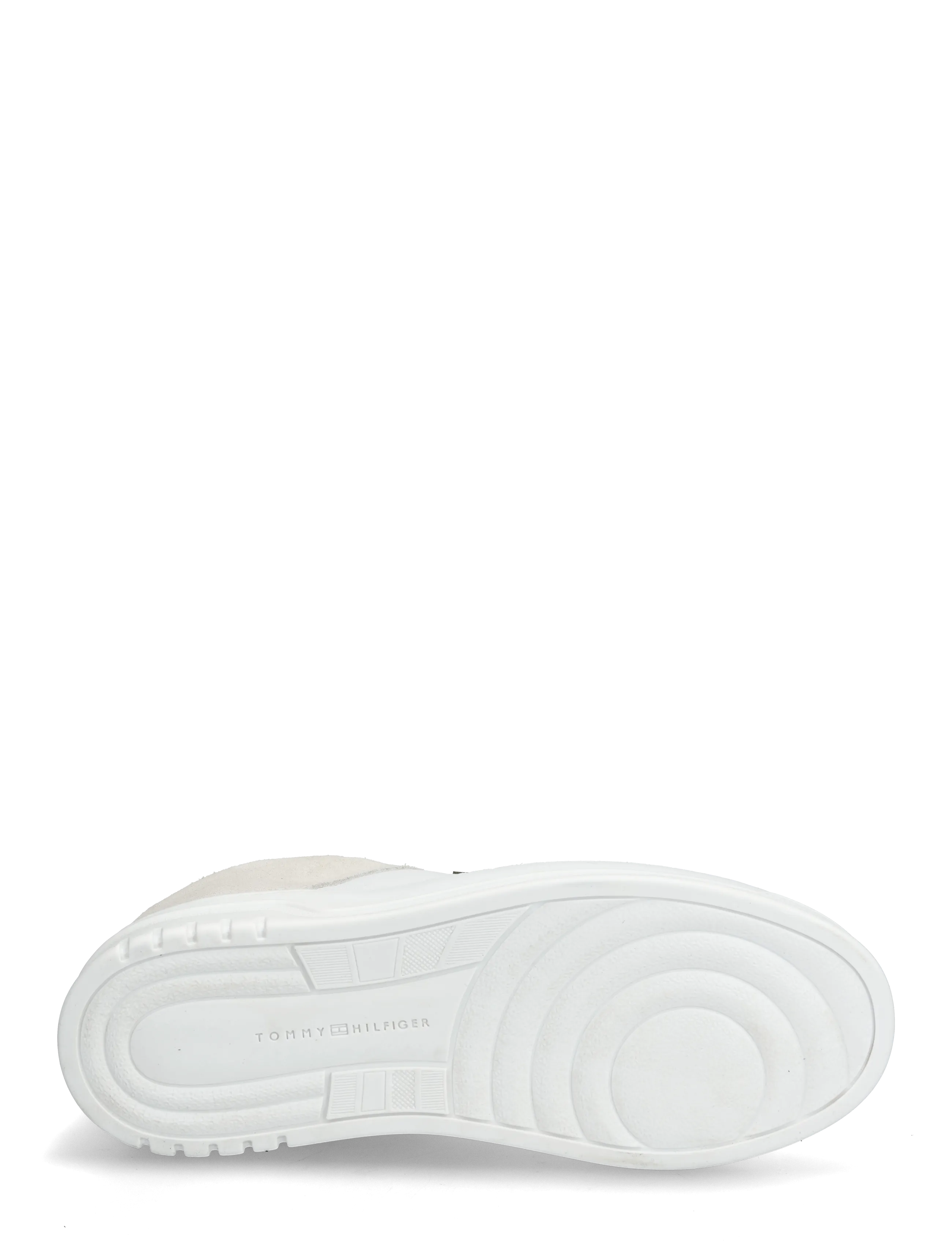 Tommy Hilfiger - TH SPORTY CUPSOLE TUMBLED LTR - konfirmationstøj - white light grey - 4