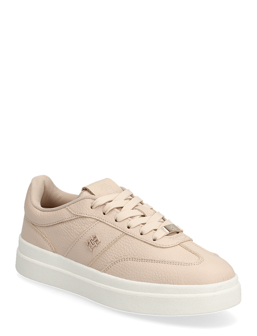 Tommy Hilfiger - MODERN COURT SNEAKER TUMBLED LTR - baskets basses - misty blush - 0